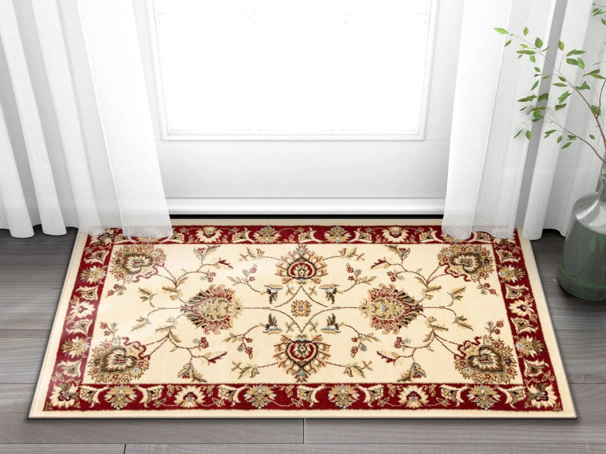 Abbasi Ivory Traditional Rug、mySite、gigharbornorthrealestate