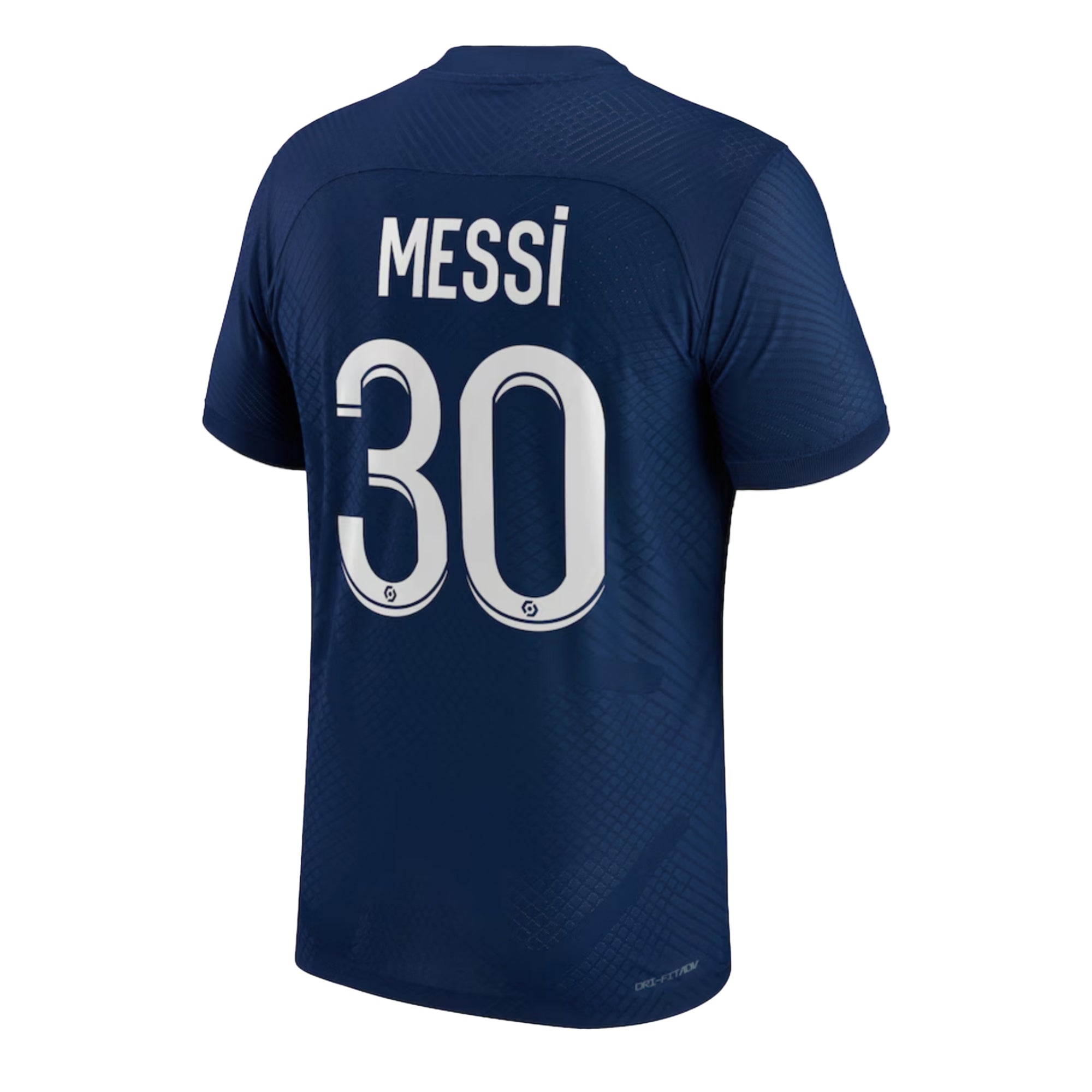 Nike Men's PSG 2022/23 Dri-FIT ADV Home Jersey w/ Messi #30 Printing、mySite、noshort