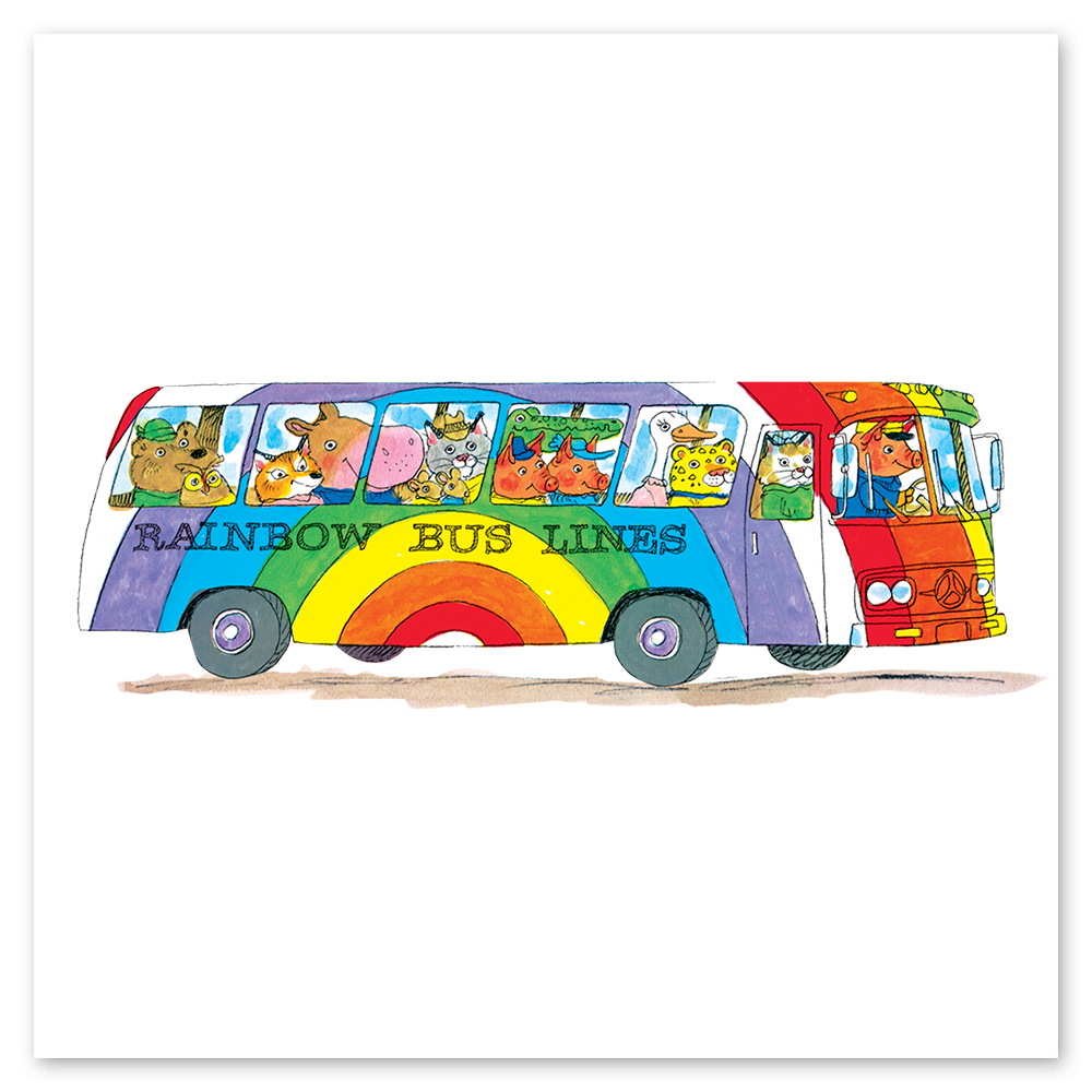  Busy World Bus Tattly Temporary Tattoos by Richard Scarry、mySite、ghnorth