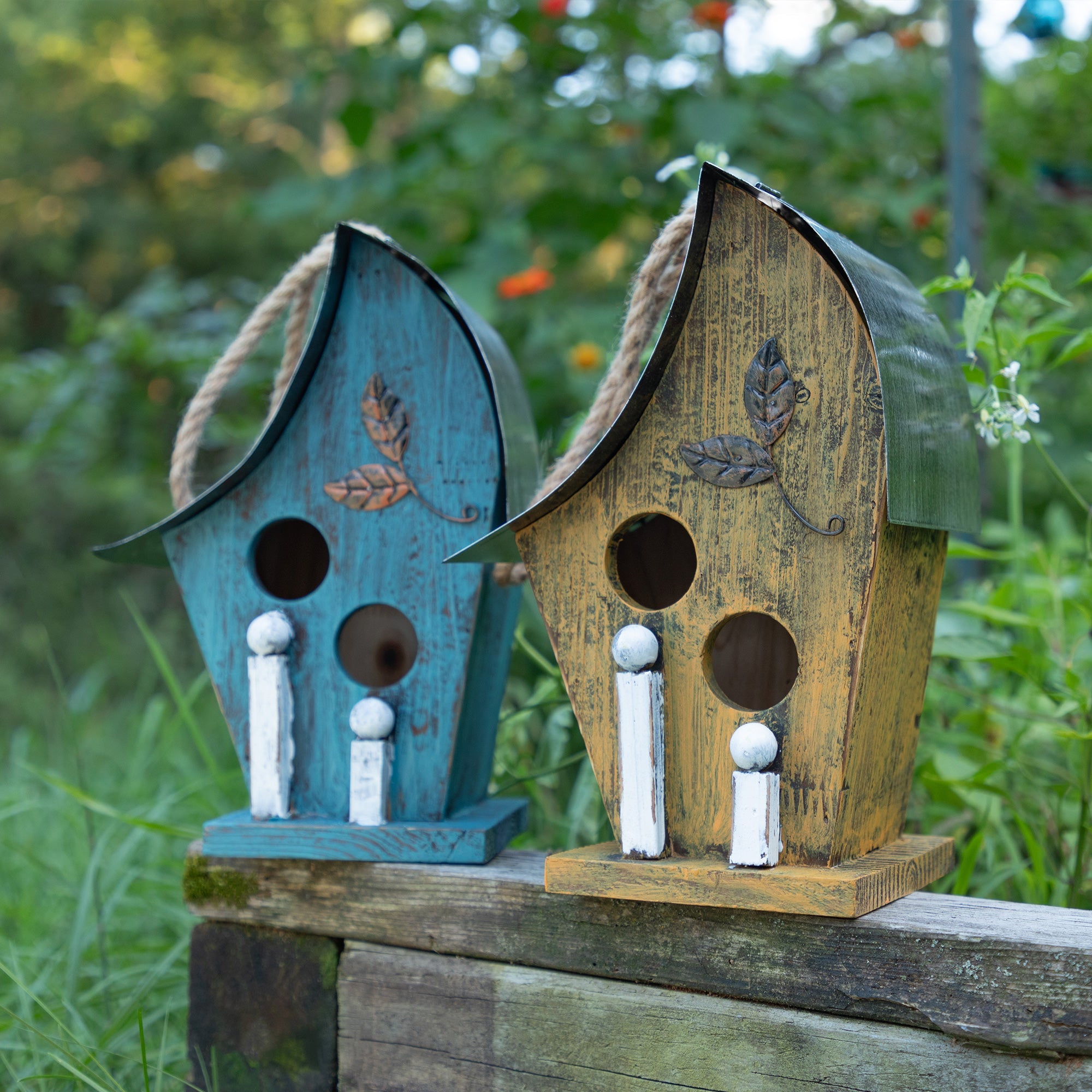 Rustic Artful Birdhouse、mySite、camillekostekn