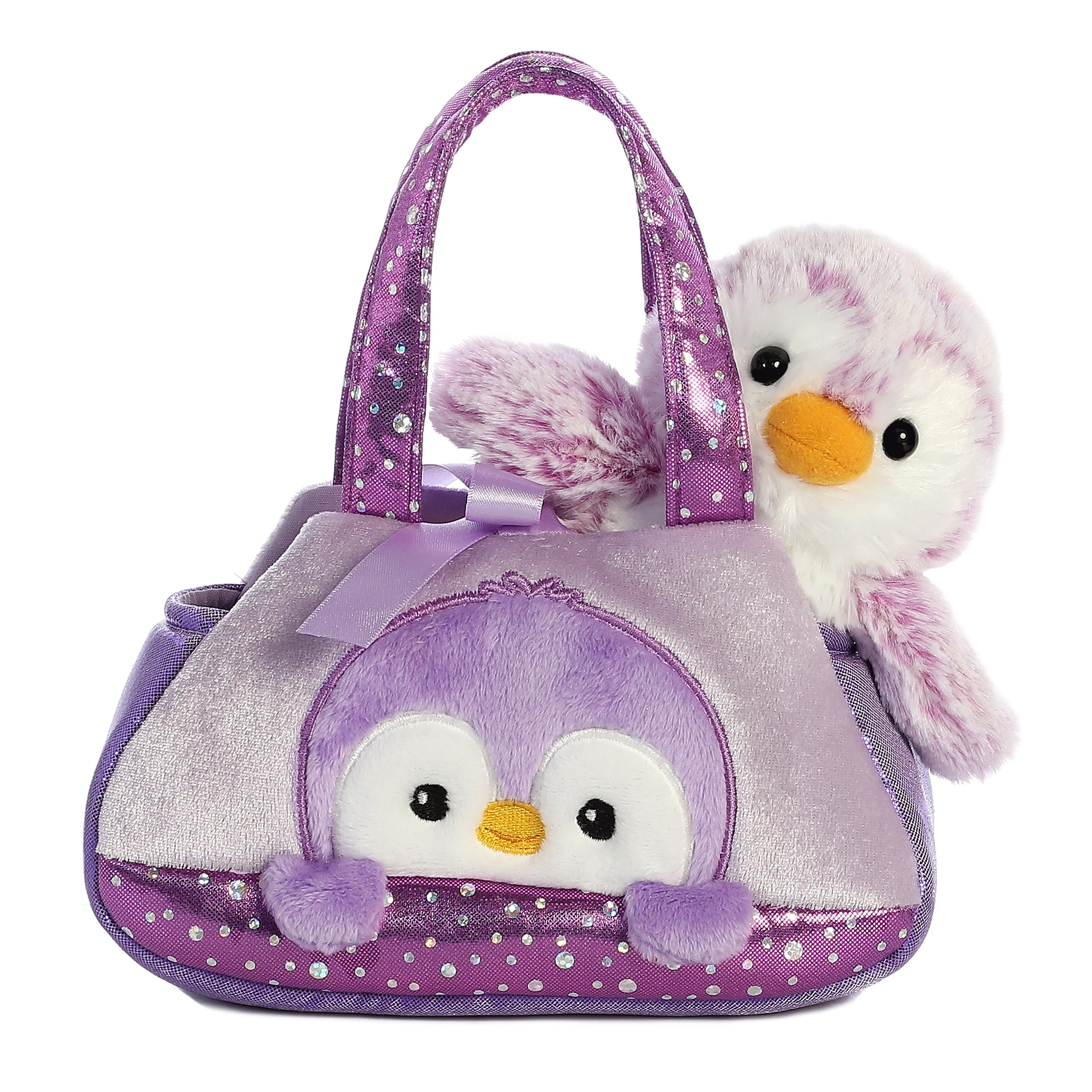 Aurora® - Fancy Pals™ - 7 PomPom Penguin - Purple、mySite、g9winljtr