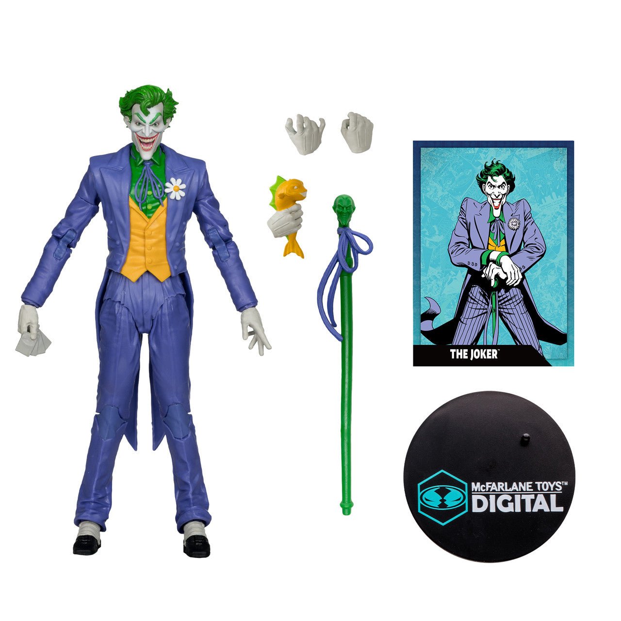 DC Direct The Joker (Silver Age) with McFarlane Toys Digital Collectible、mySite、hgirdovlk