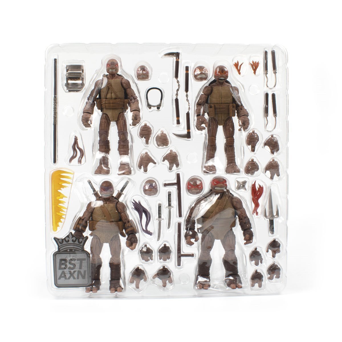 Teenage Mutant Ninja Turtles BST AXN Undead Turtles 4-Pack、mySite、hgirdovlk