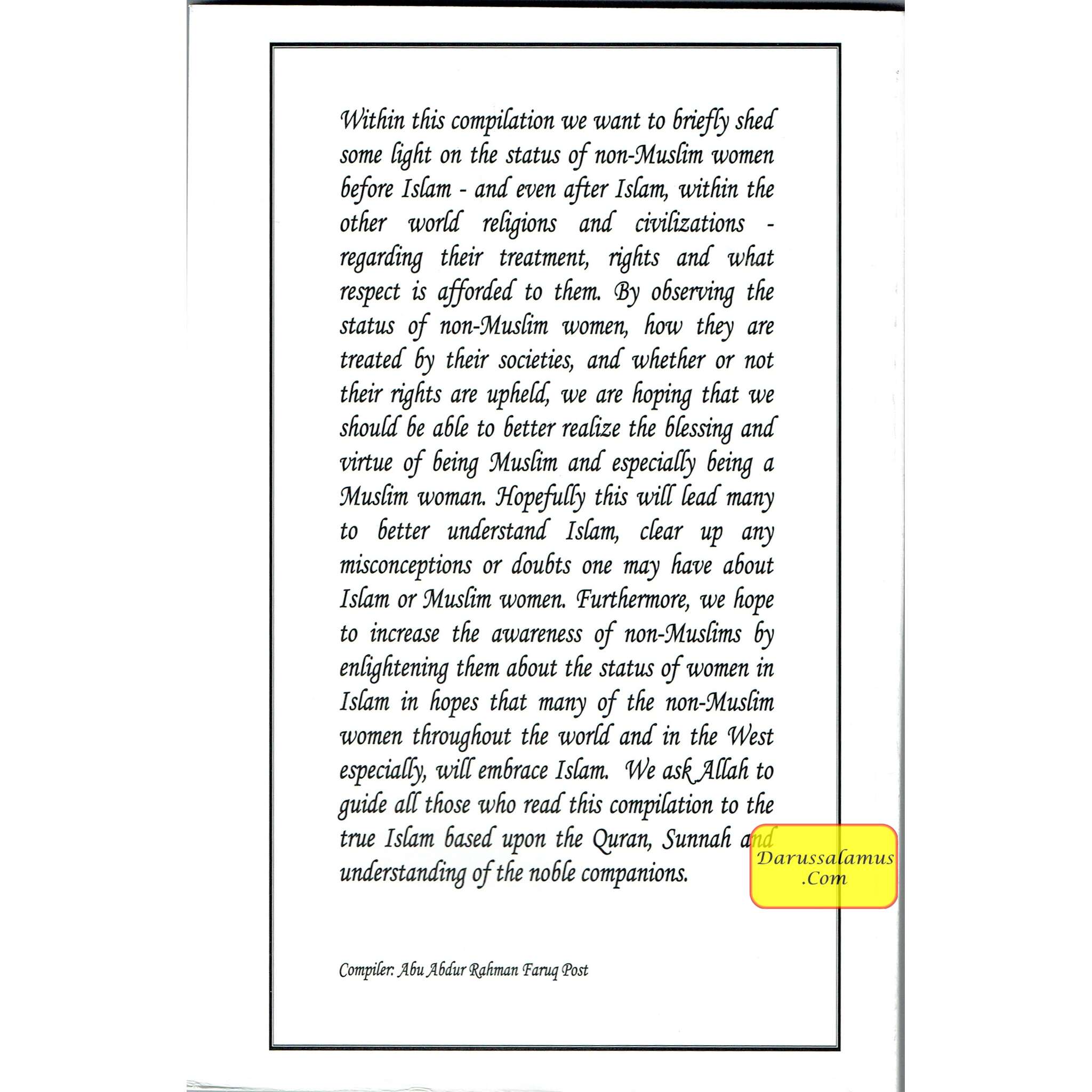 Best Women on the Face of the Earth By Abu Abdur Rahman Farooq Post、mySite、topwebapps