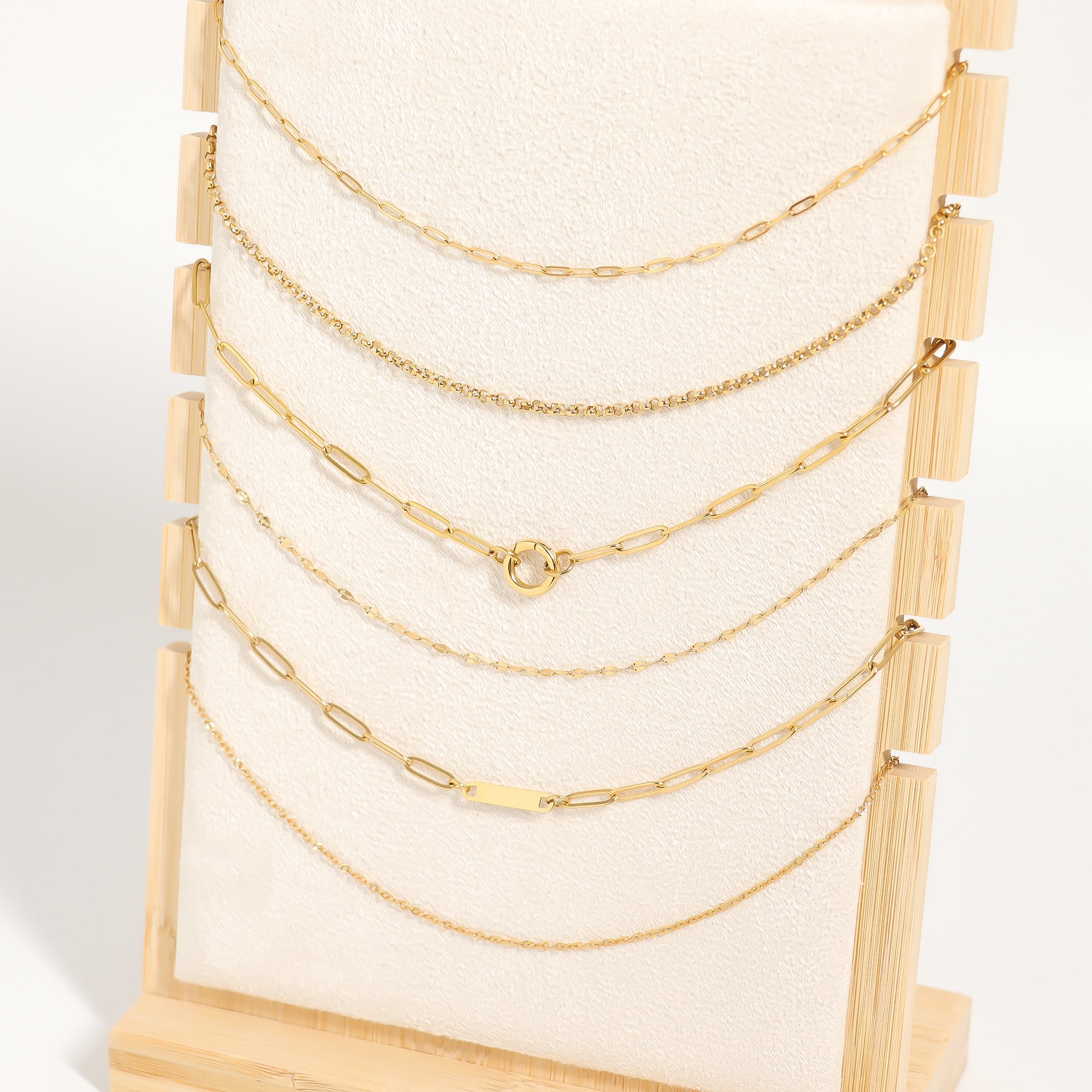 12 Unit Necklace Vertical Jewelry Display / DSP0015、mySite、dreamappss