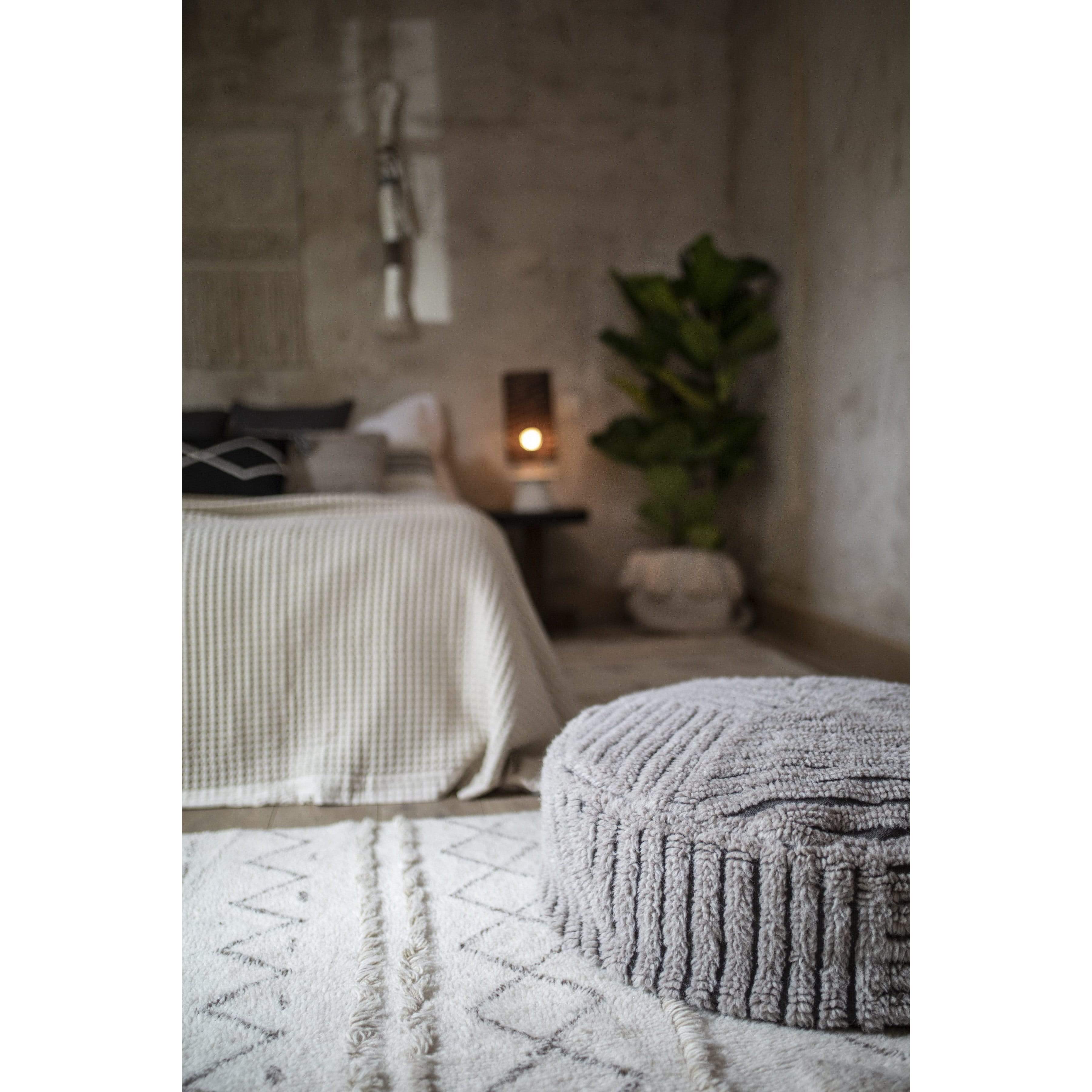 Fields Wool Washable Pouffe、mySite、gigharbornorthrealestate