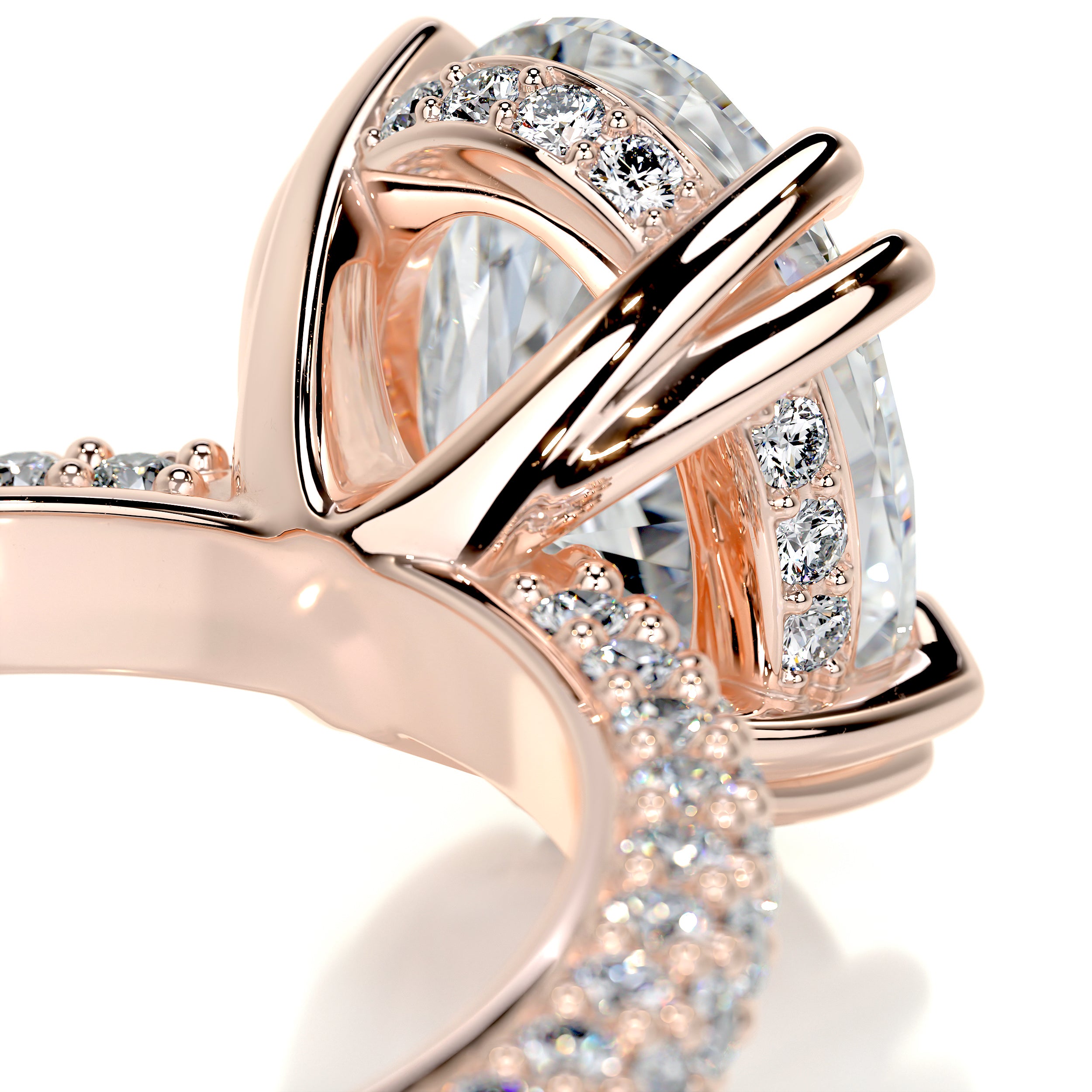 Kelly Diamond Engagement Ring -14K Rose Gold、mySite、hinf8tx79