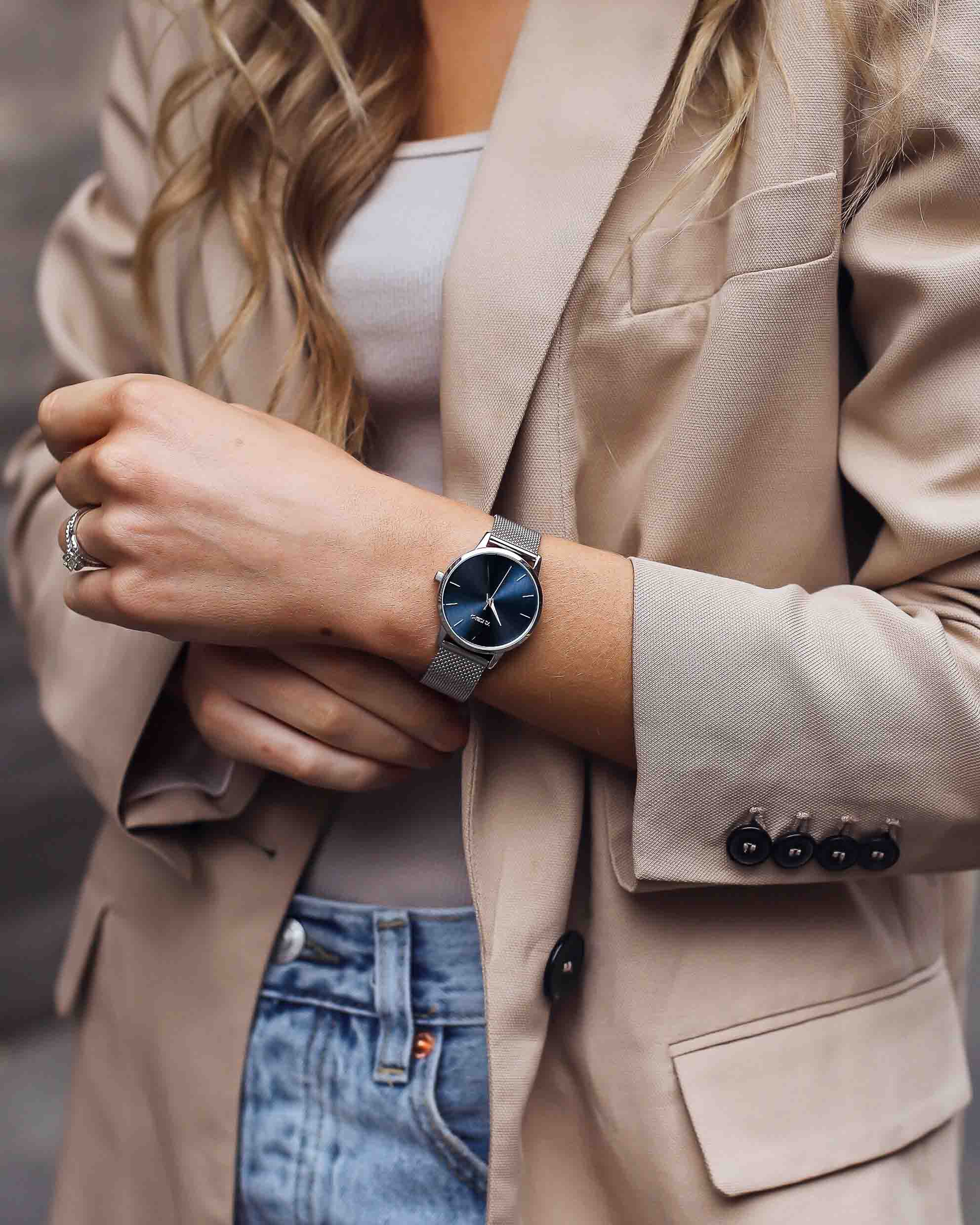 Eros Mesh Petite - Silver + Turkish Blue、mySite、botmansion