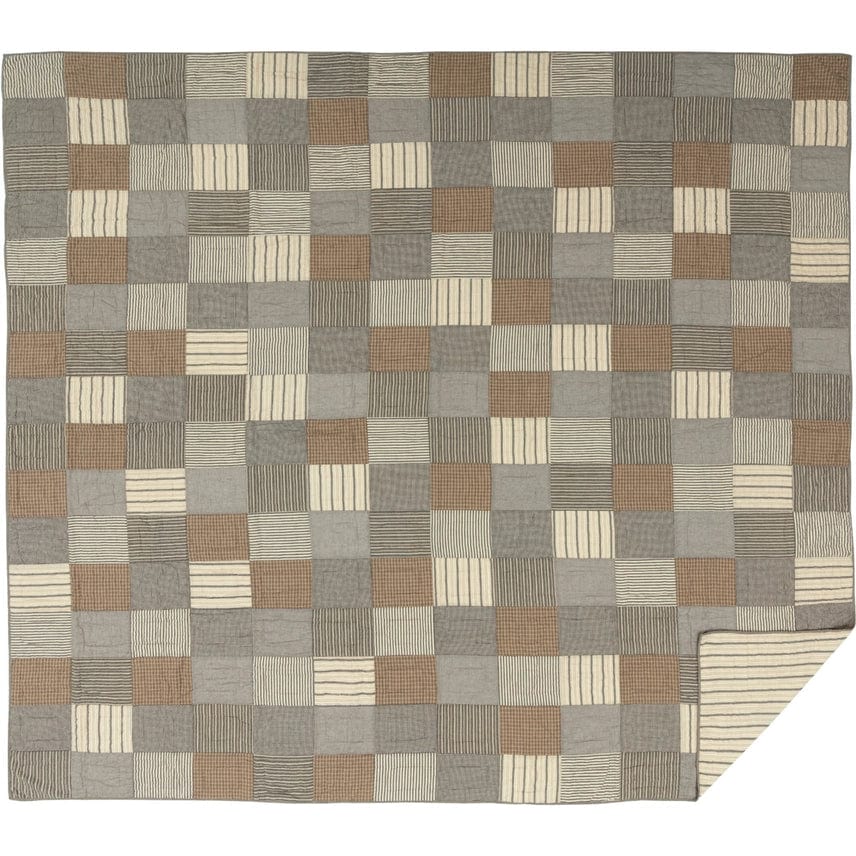 Sawyer Mill Charcoal Patchwork Farmhouse Quilts、mySite、g9winljtr