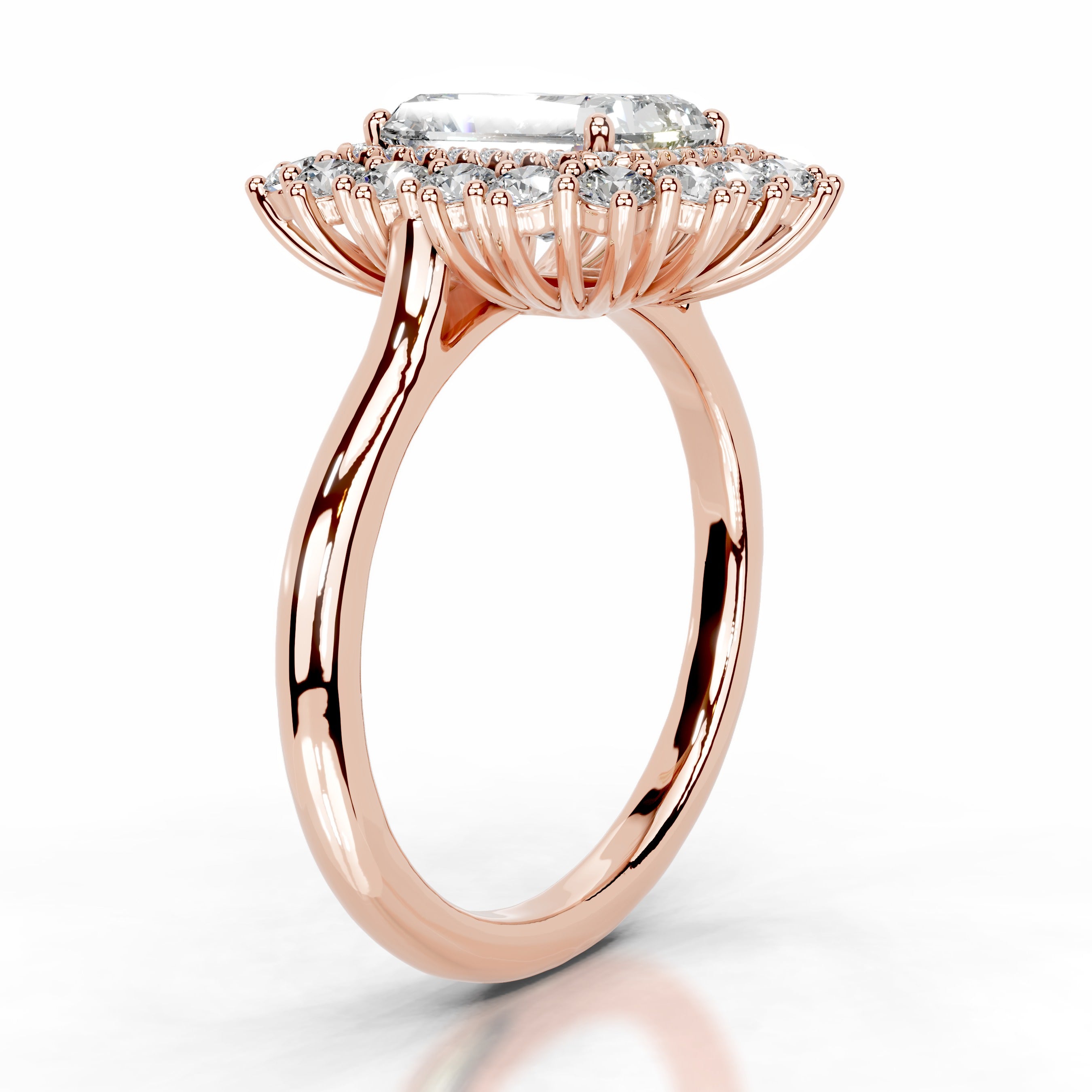Adriana Diamond Engagement Ring - 14K Rose Gold、mySite、hinf8tx79