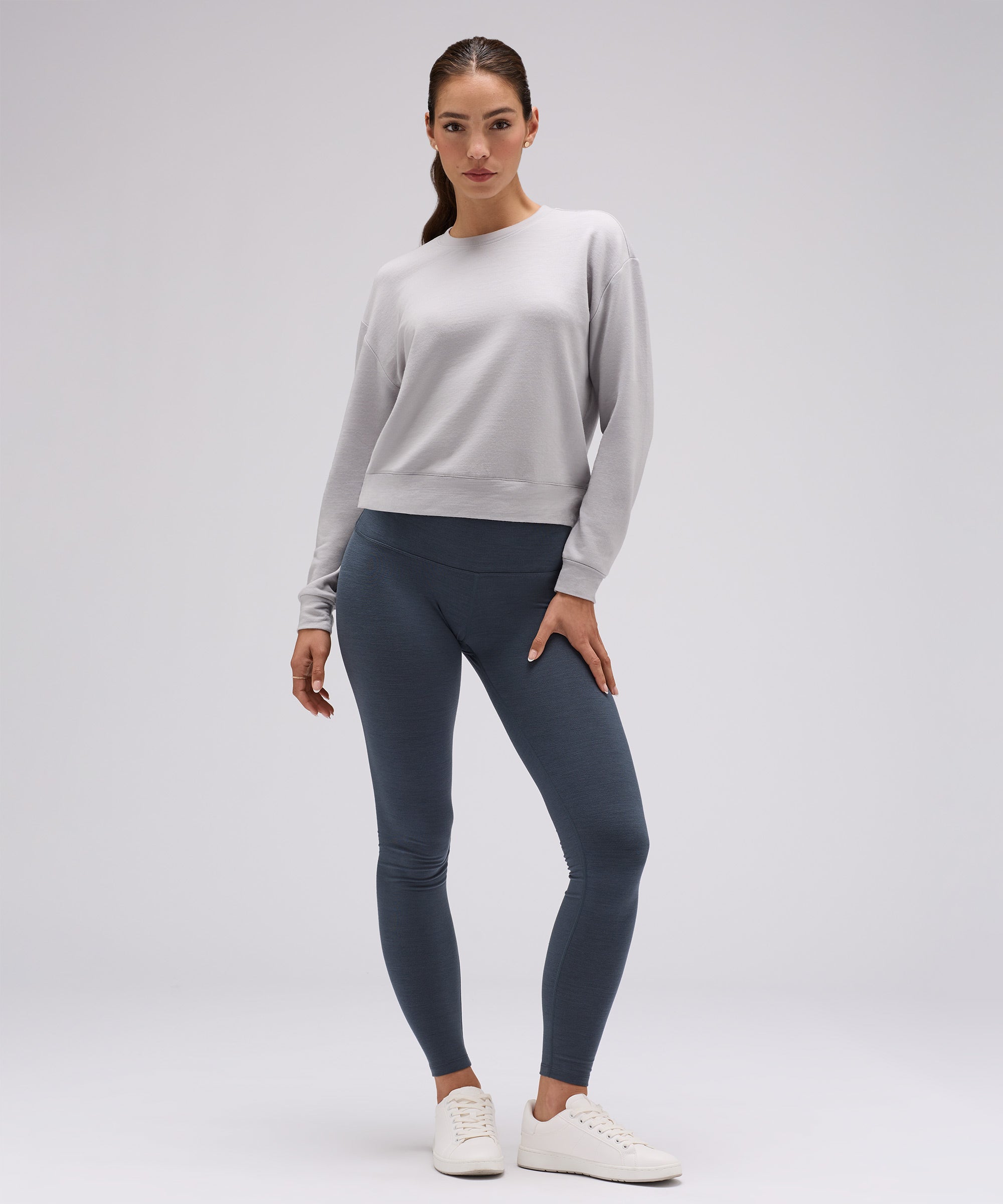 Women's Merino Boxy Sweatshirt、mySite、noshort