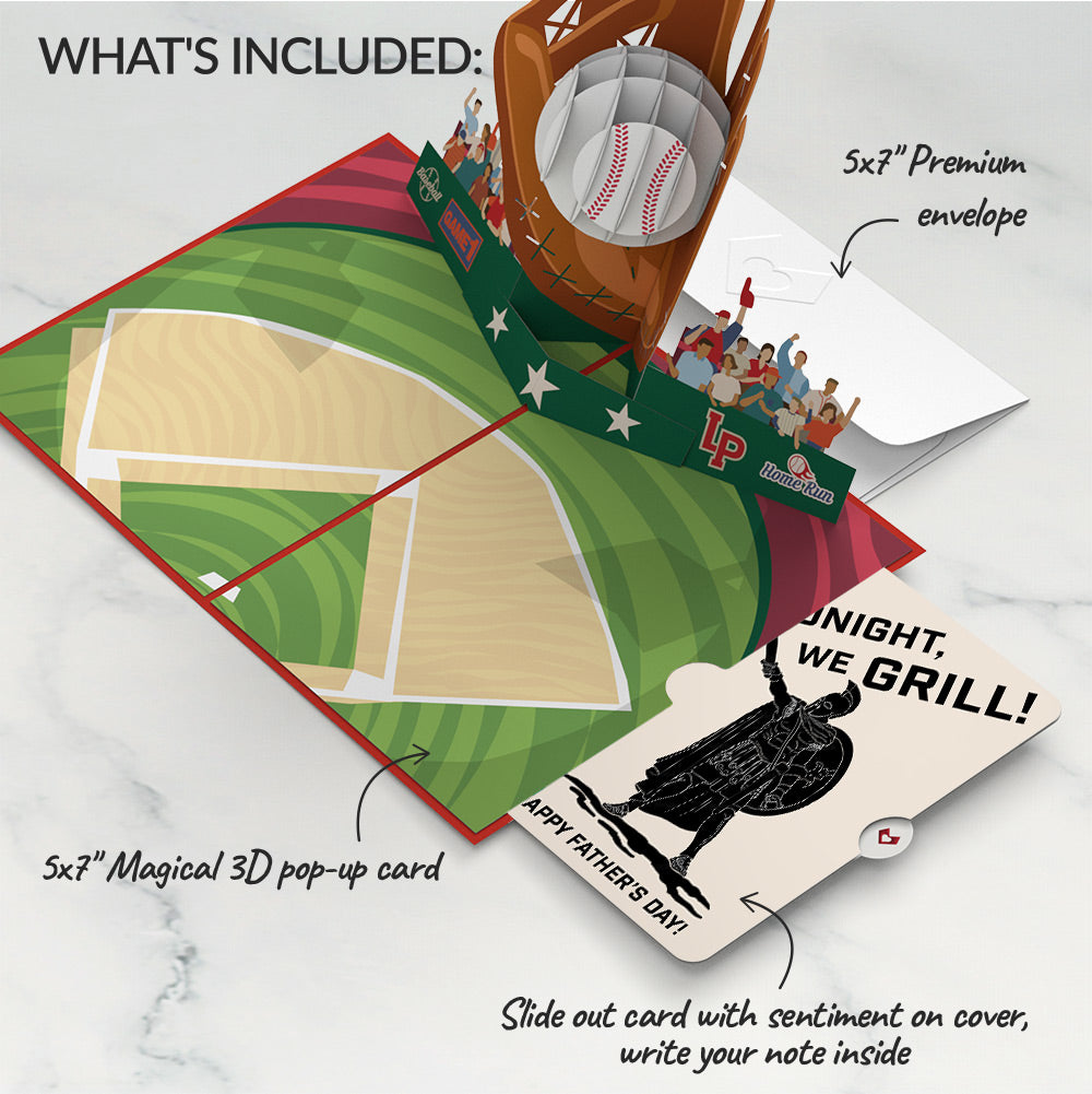 Home Run Father's Day Pop-Up Card and Spartan Grilling Sentiment Set、mySite、solidvoid