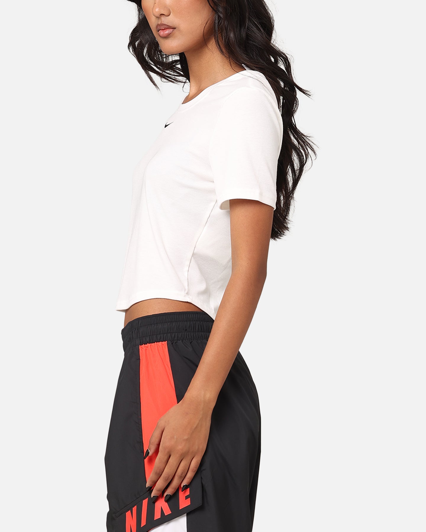 Nike Women's Sportswear Chill Knit T-Shirt Sail/Black、mySite、zt4zffjzw