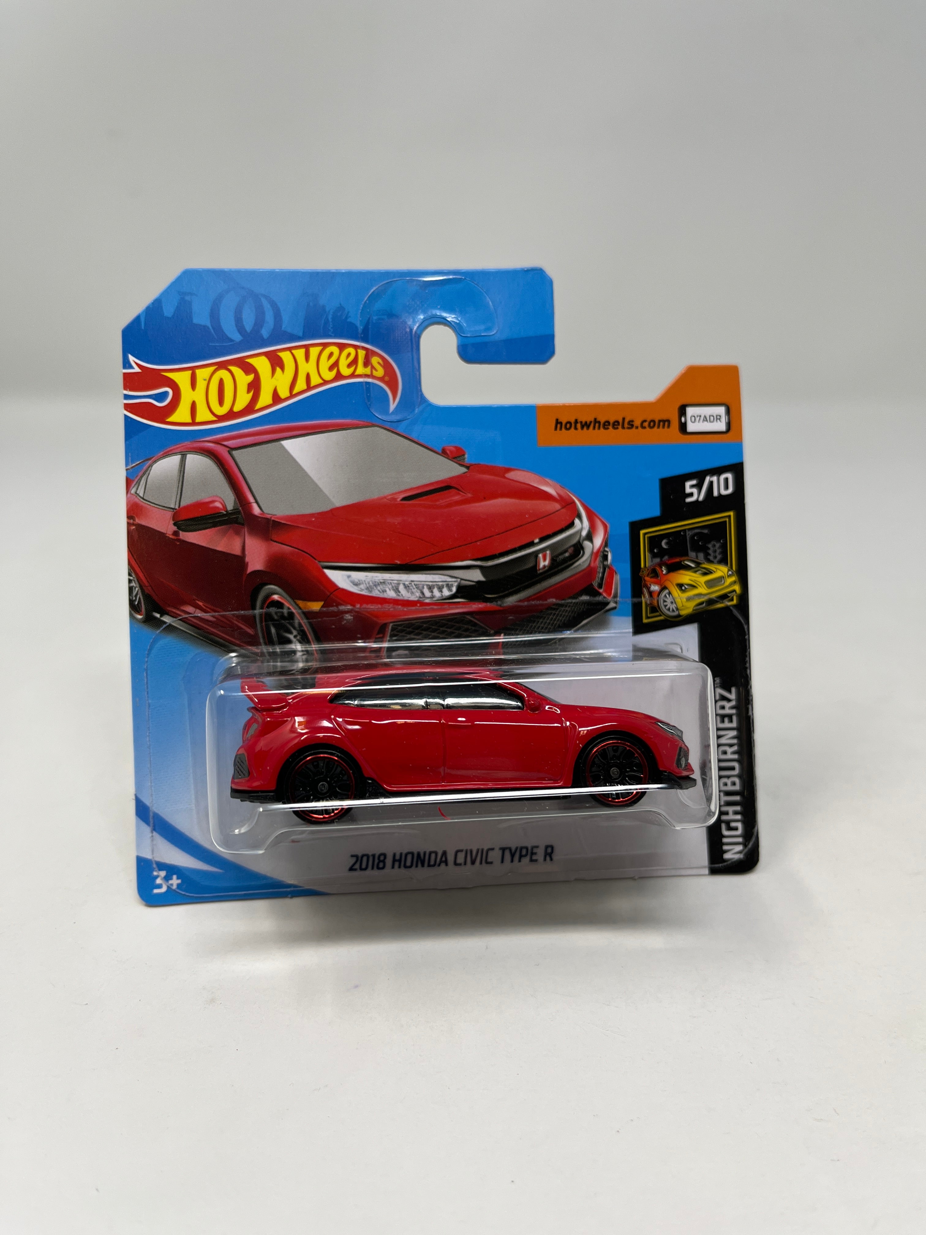 2018 Honda Civic Type R #171 * RED * 2019 Hot Wheels Short Card、mySite、hgirdovlk