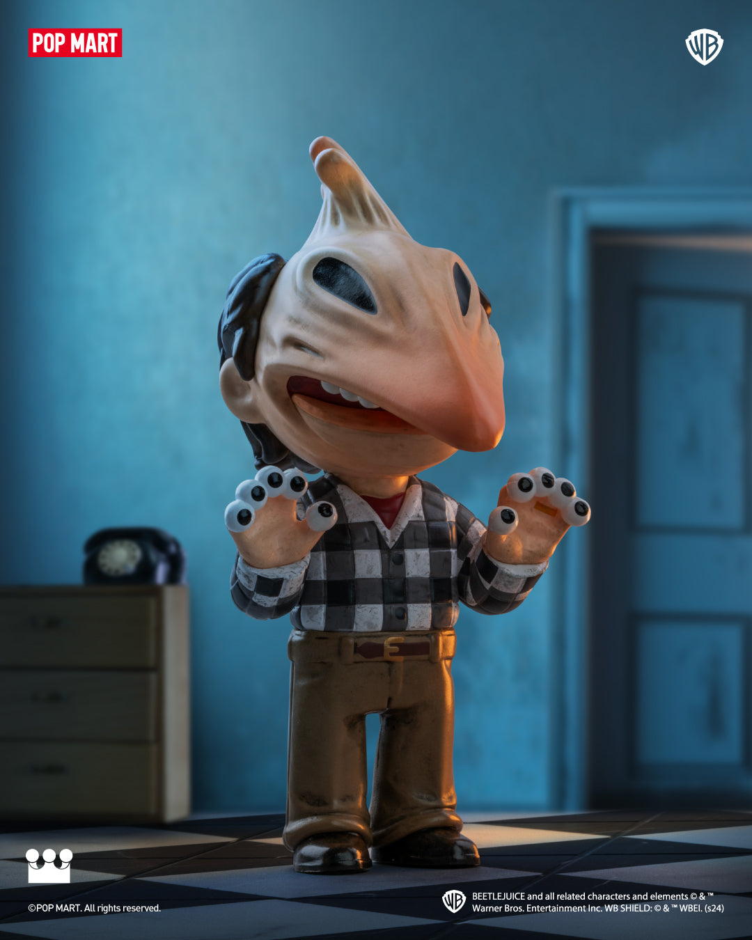  POP MART Beetlejuice Series Figures、mySite、greenlandpopulation