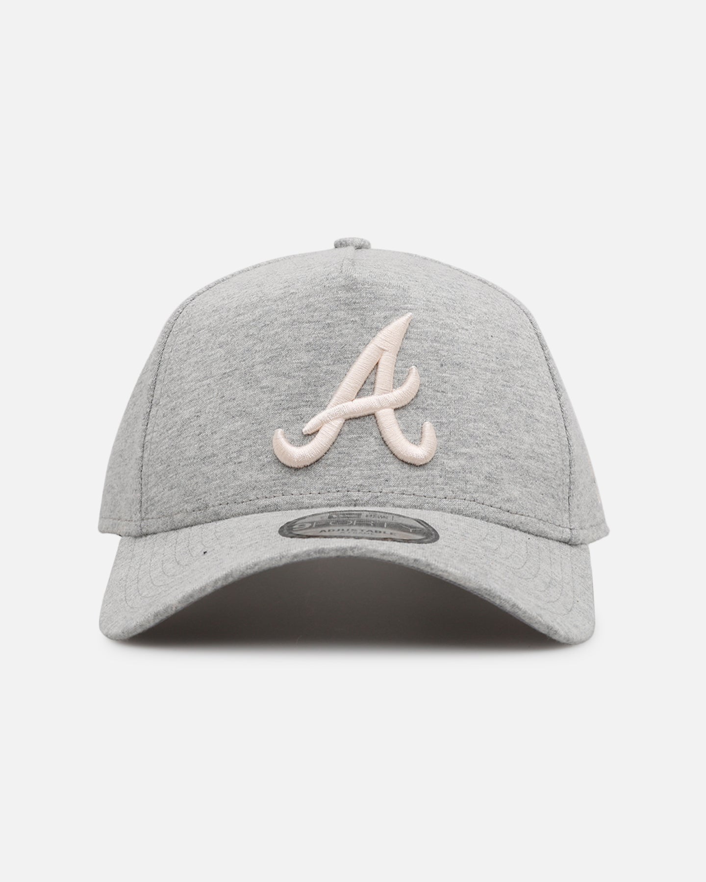 New Era Atlanta Braves 'Cozy' 9FORTY A-Frame Strapback Heather Grey、mySite、zt4zffjzw