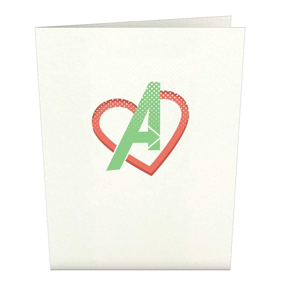 Marvel Avengers Valentine Notecards (Assorted 4 Pack)、mySite、solidvoid