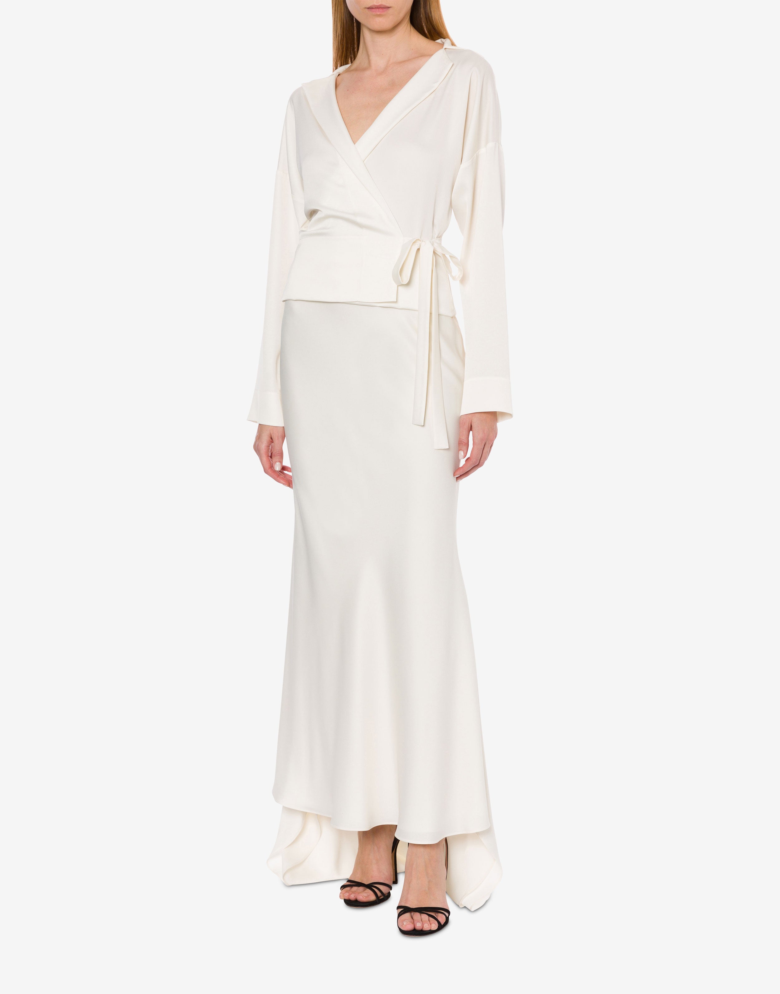 Blusa in crêpe fluido、mySite、aoinhome