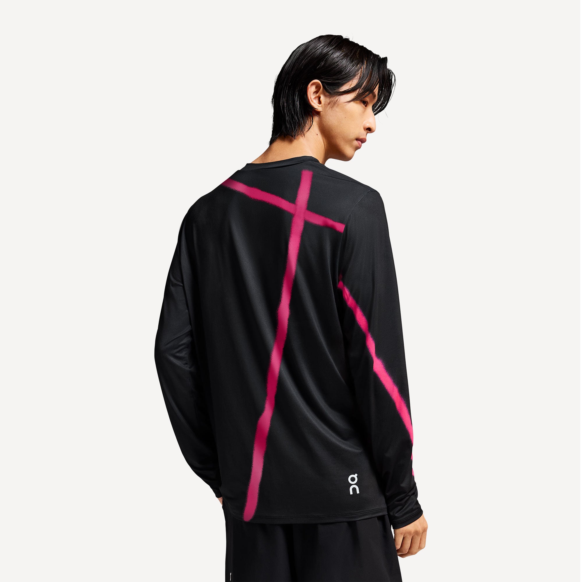 On Court Men's Long Sleeve Tennis Shirt