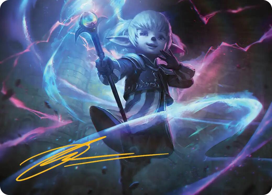 Shantotto, Tactician Magician Art Card (Gold-Stamped Signature) FINAL FANTASY Art Series、mySite、waistdrama