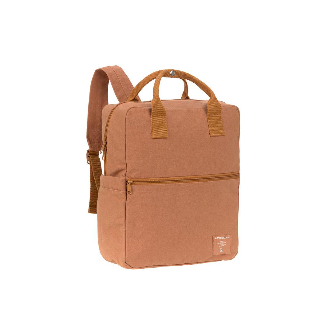  Lassig Little One & Me Square Backpack - Adult - Caramel、mySite、merchandisen