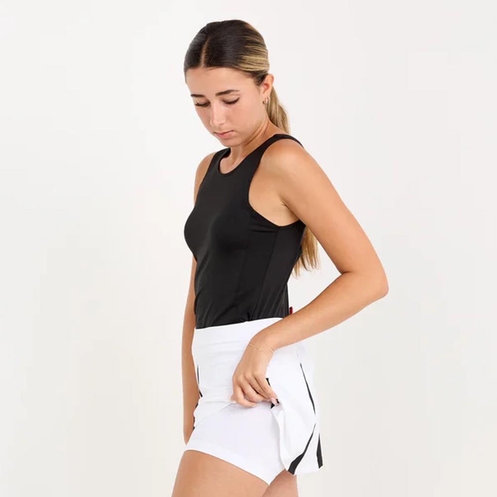 Sofibella Women's Monochrome 13 Skirt - White/Black