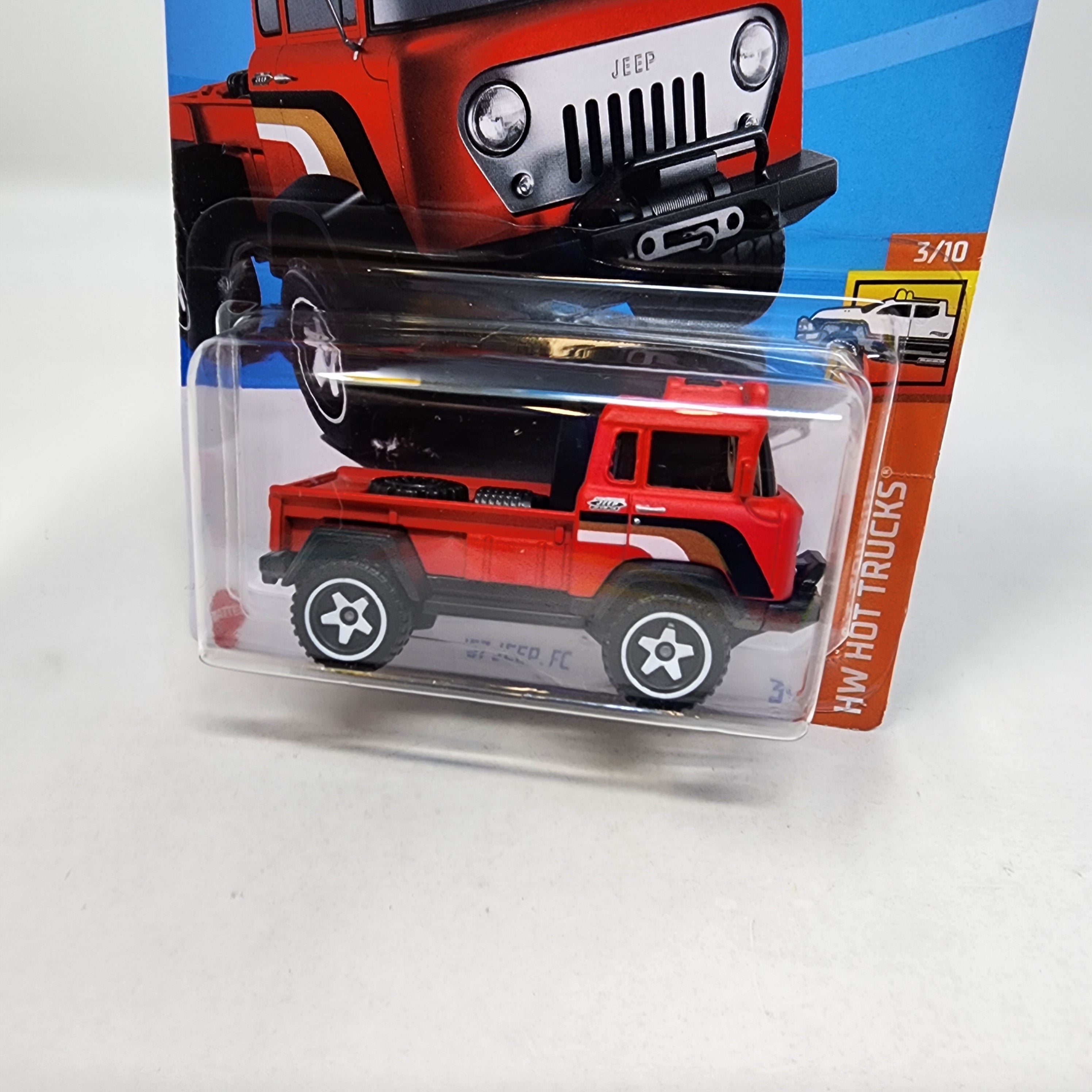 '57 Jeep FC #68 * RED * 2024 Hot Wheels、mySite、hgirdovlk