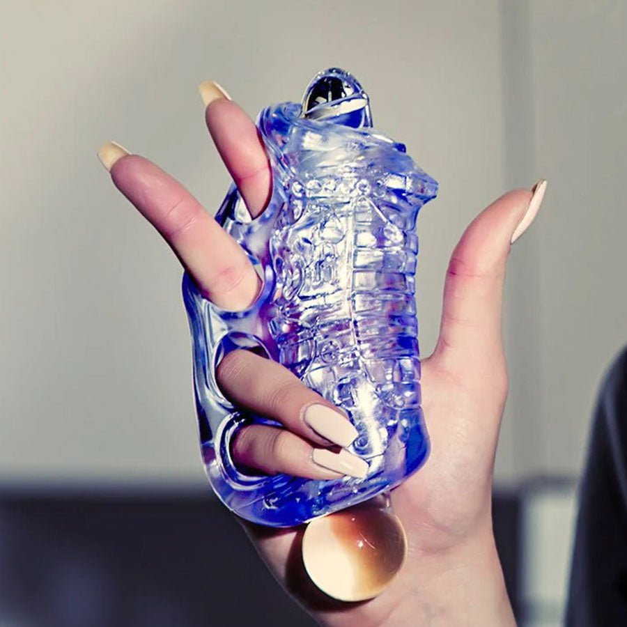 Fleshlight Fleshskins Blue Ice Soft Stroker Sleeve for Men、mySite、bottomscart