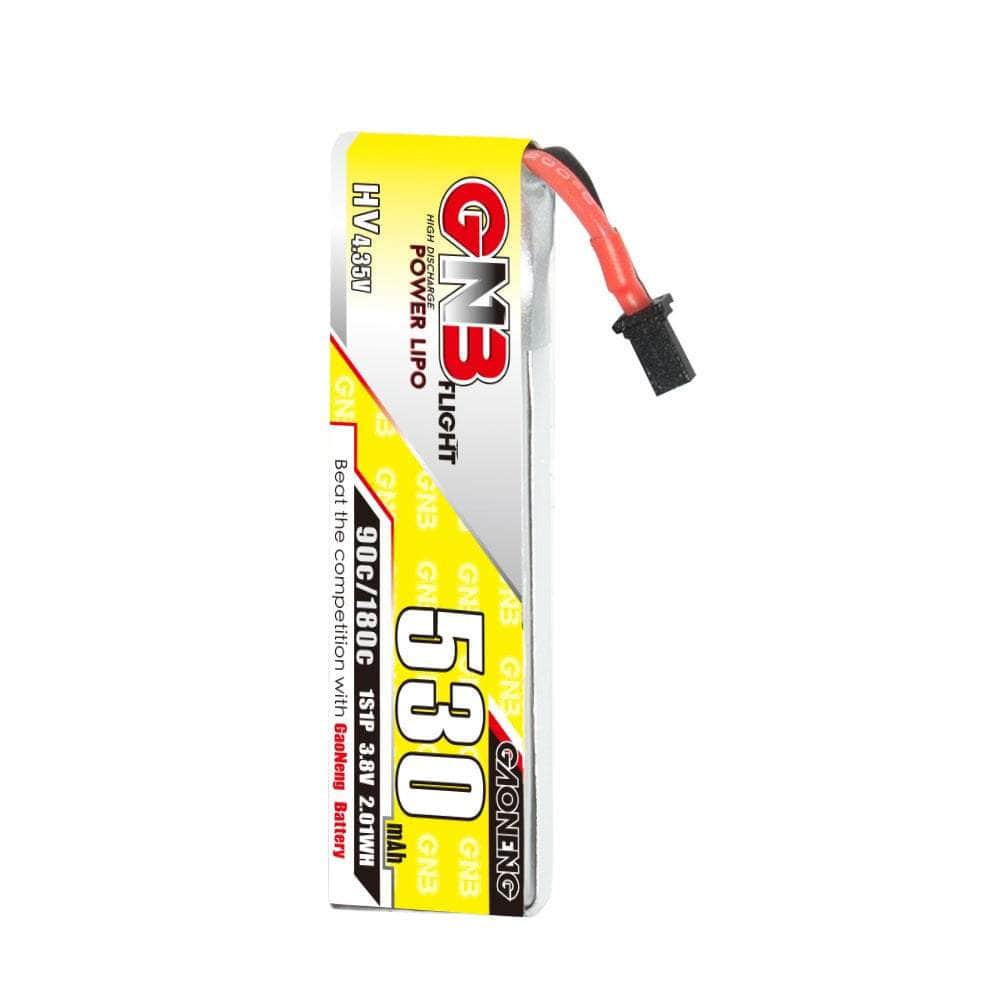  Gaoneng GNB 3.8V 1S 530mAh 90C LiHV Whoop/Micro Battery w/ Cabled - A30、mySite、merchandisen