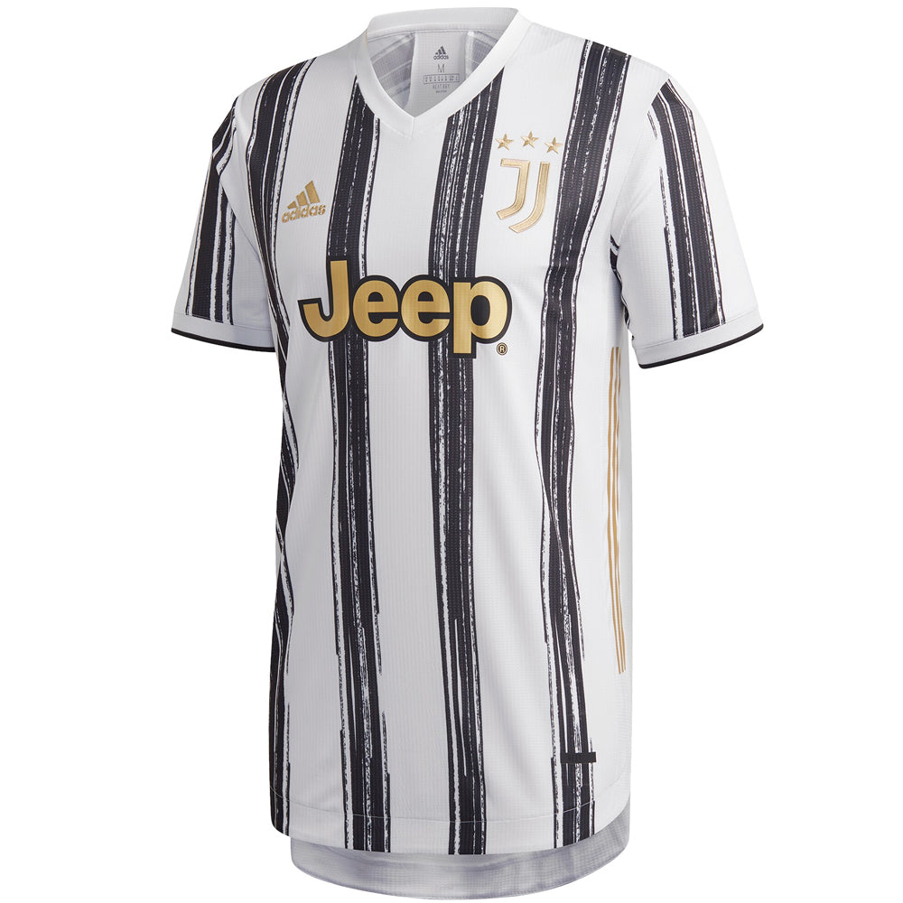 adidas Men's Juventus 20/21 Authentic Home Jersey White/Black、mySite、bottomscart