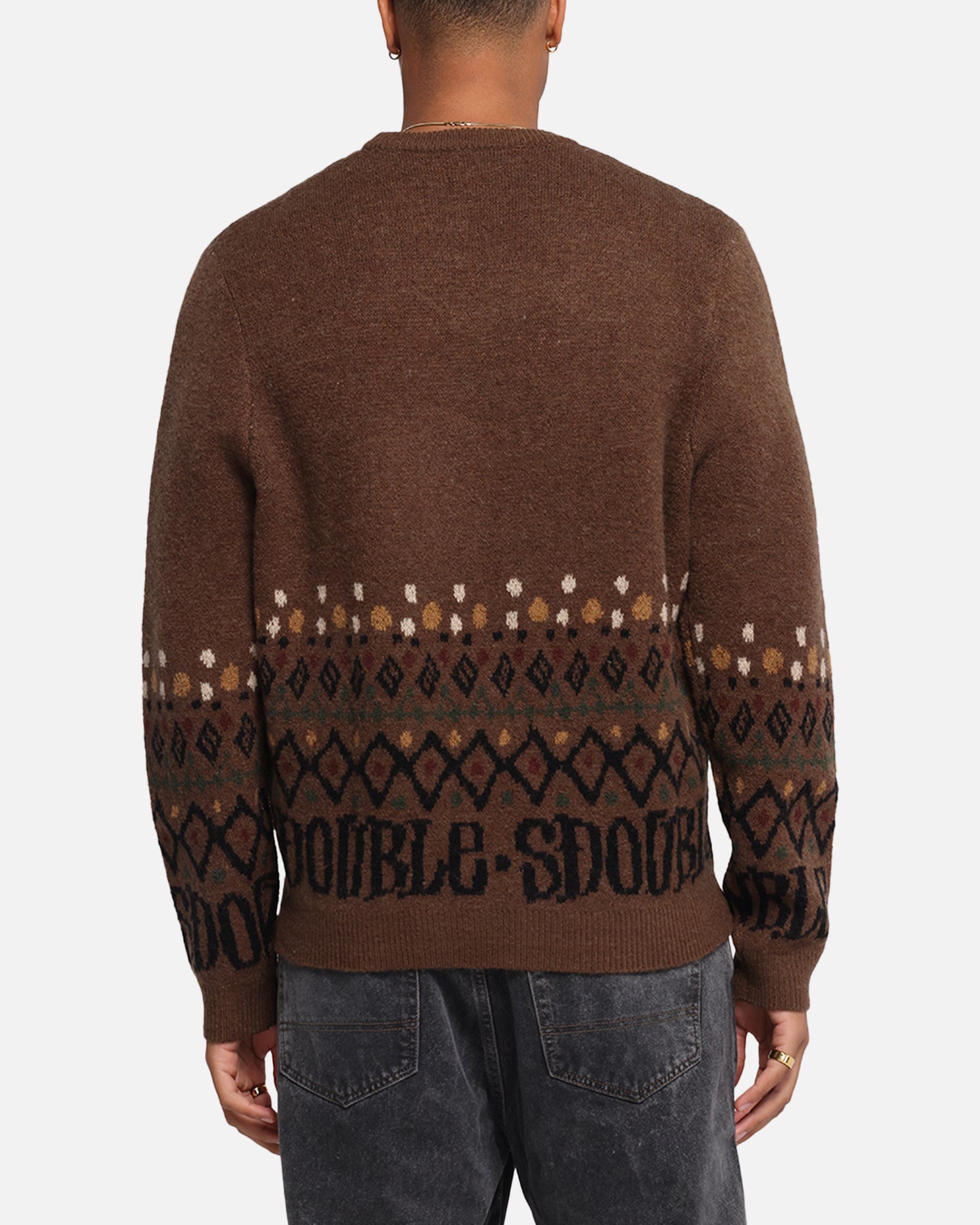 S Double Knitted Sweater Chocolate、mySite、zt4zffjzw