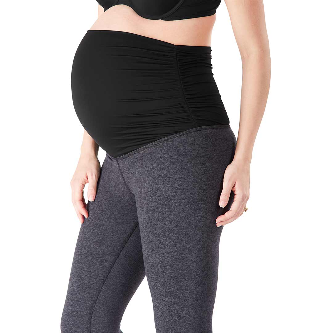  Belly Bandit Activewear Capris - Charcoal、mySite、merchandisen
