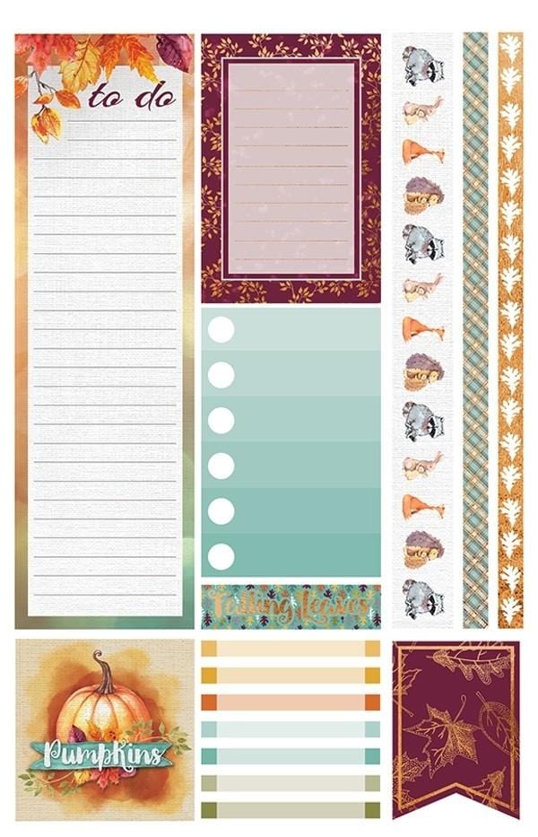  Planner Stickers - Autumn Woods、mySite、ghnorth