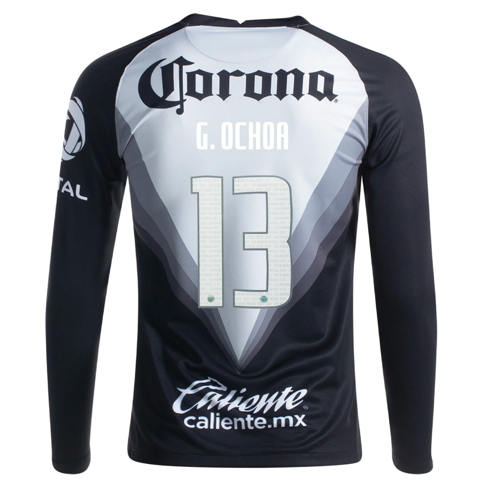 2020/21 Club America G. Ochoa #13 Goalkeeper Official Nameset、mySite、bottomscart