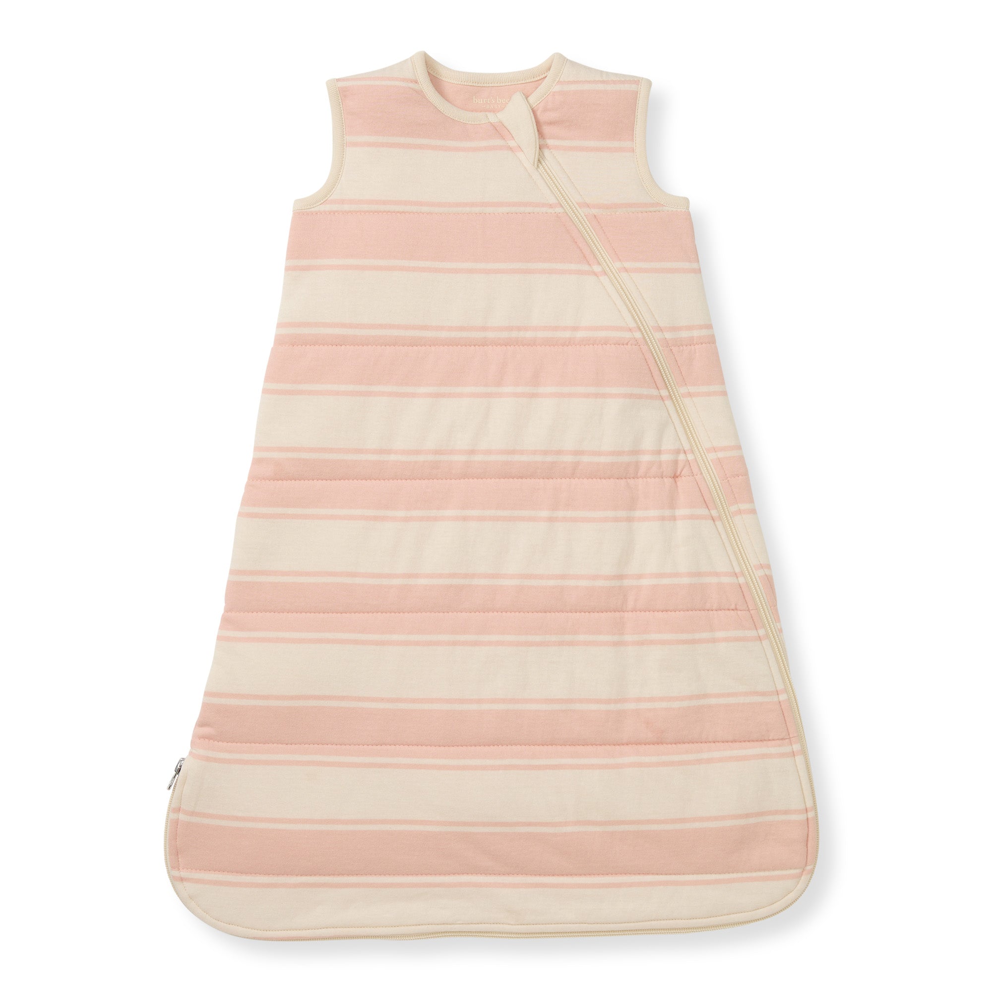 Rugby Stripe Organic Warmer Beekeeper™ Wearable Baby Blanket - Pink Sand、mySite、g9winljtr