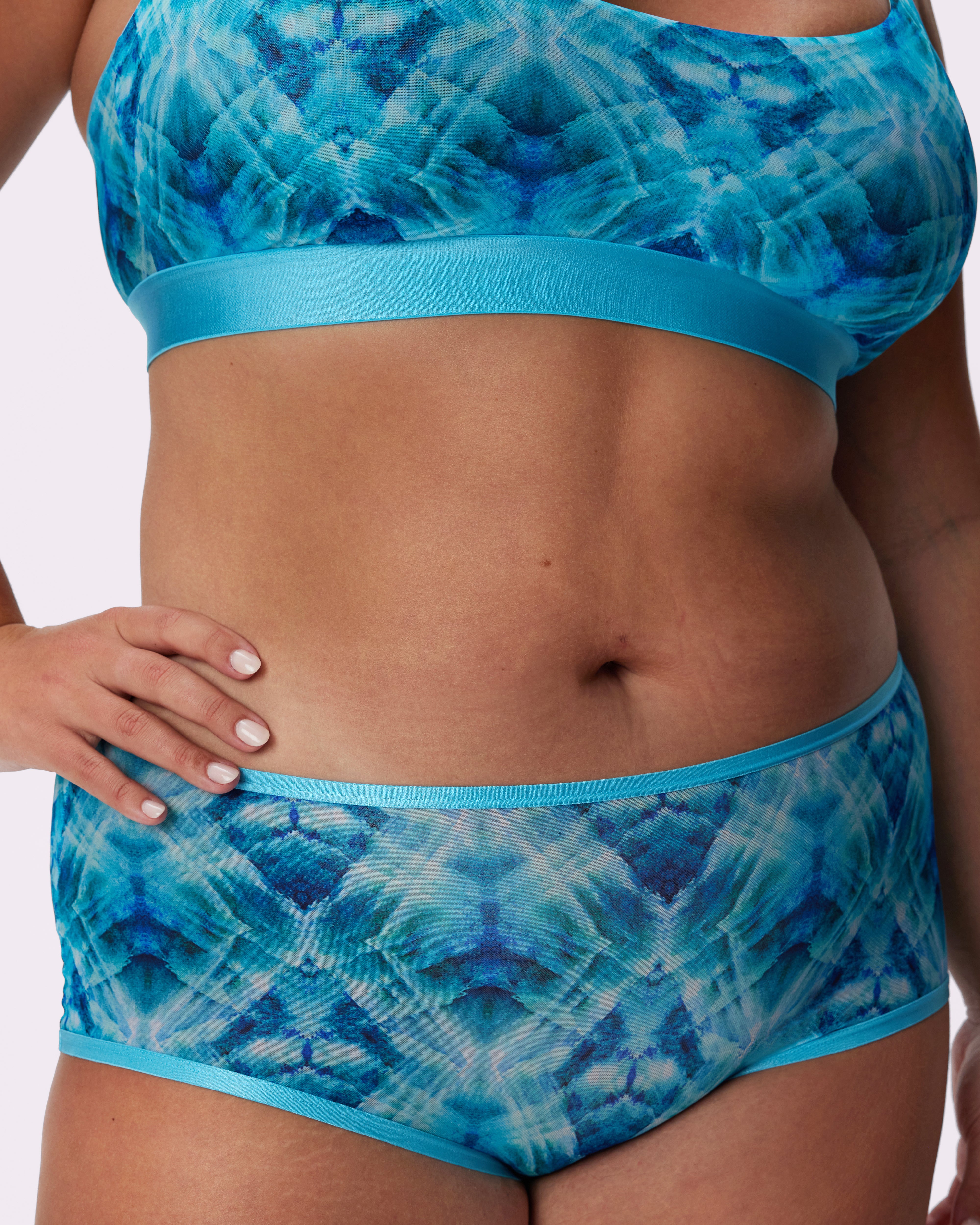 High Rise Boyshort | Silky Mesh | Archive (Kaleidoscope)、mySite、bengalsvssteelers