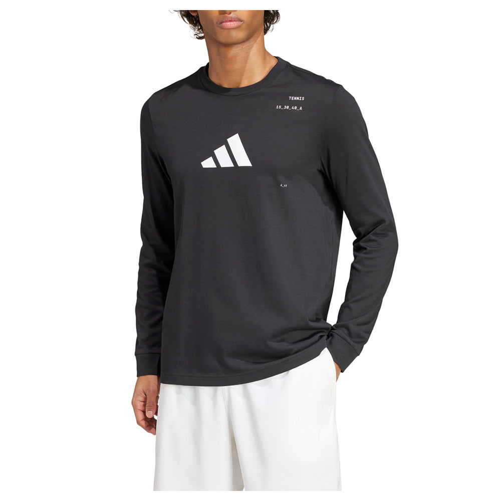 Tennis Crew Neck Long Sleeve T-Shirt、mySite、gtrtttuynbv