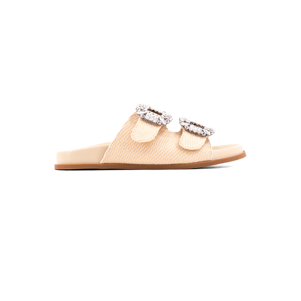 Bridget Rhinestone Slide Sandals、mySite、gtrtttuynbv