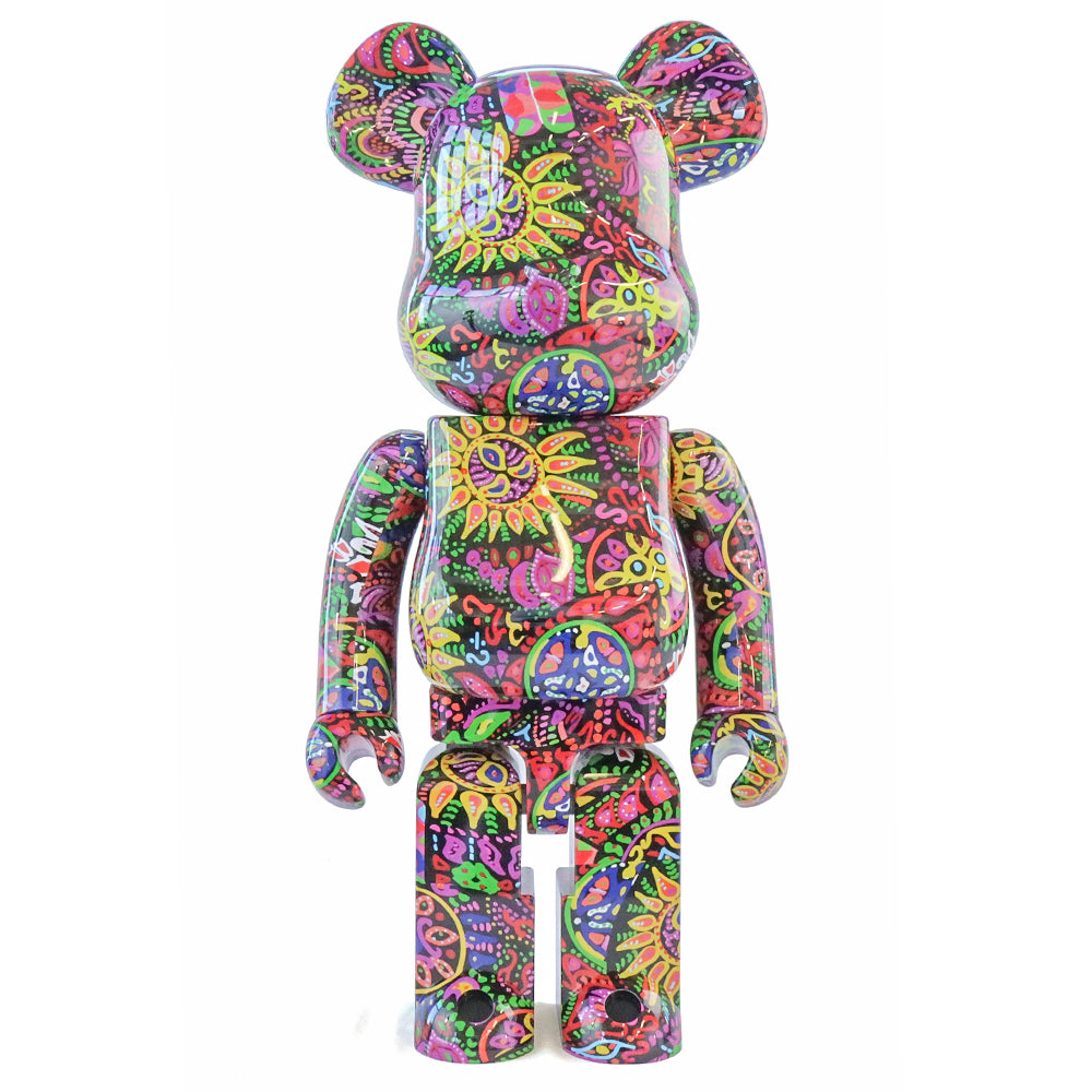  1000% Bearbrick Psychedelic Paisley、mySite、greenlandpopulation