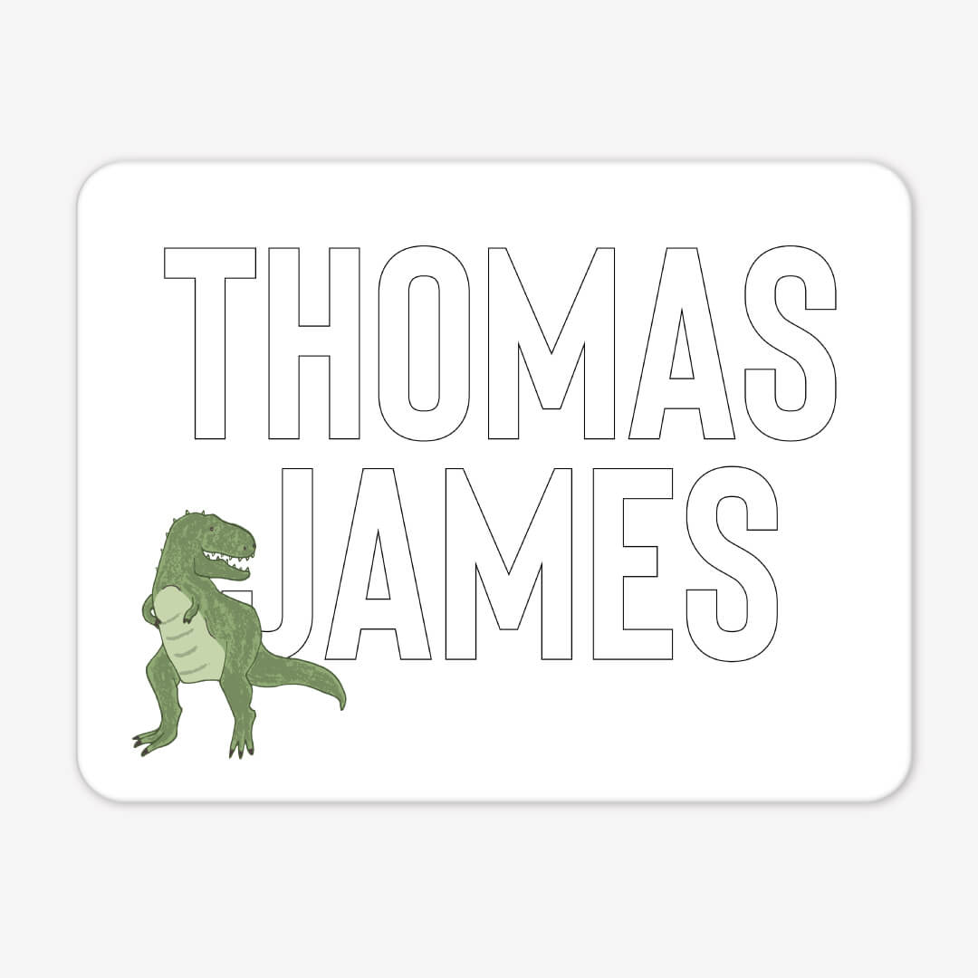  Kids Personalized Whiteboard | Dinosaur Friends、mySite、layawaytickets