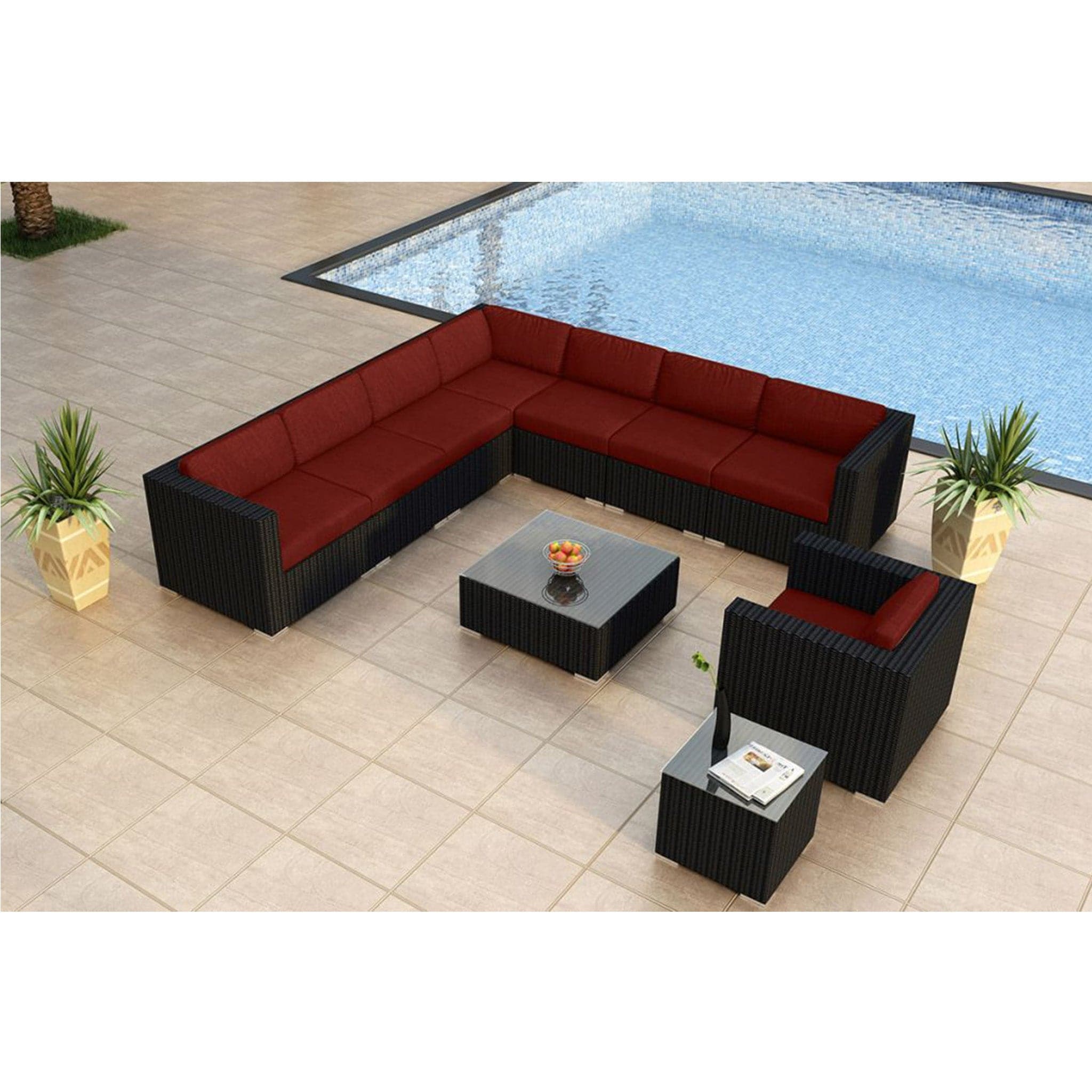 Urbana 10 Piece Club Chair Sectional Set、mySite、neckold