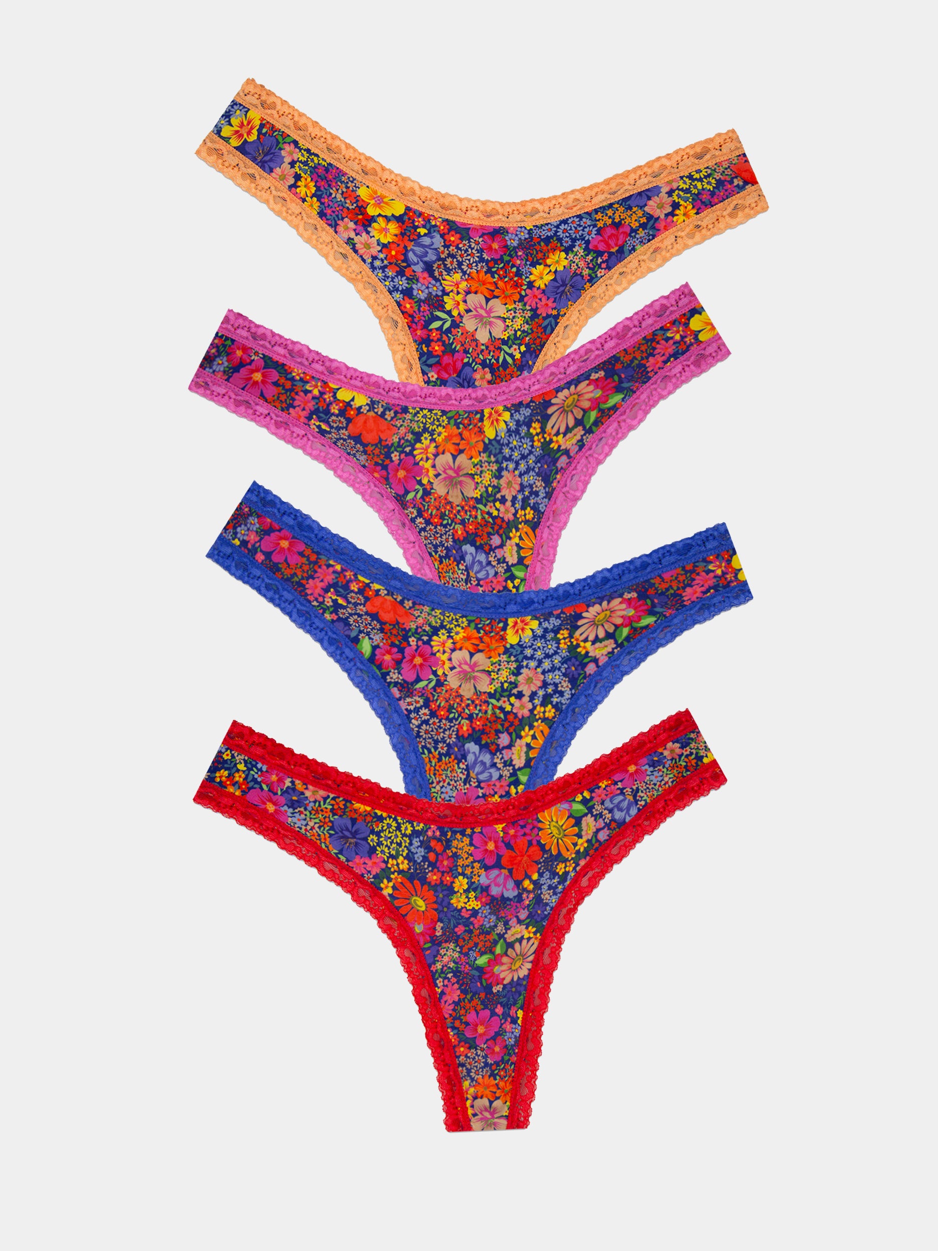 Thong Four Pack - Full Bloom、mySite、bengalsvssteelers