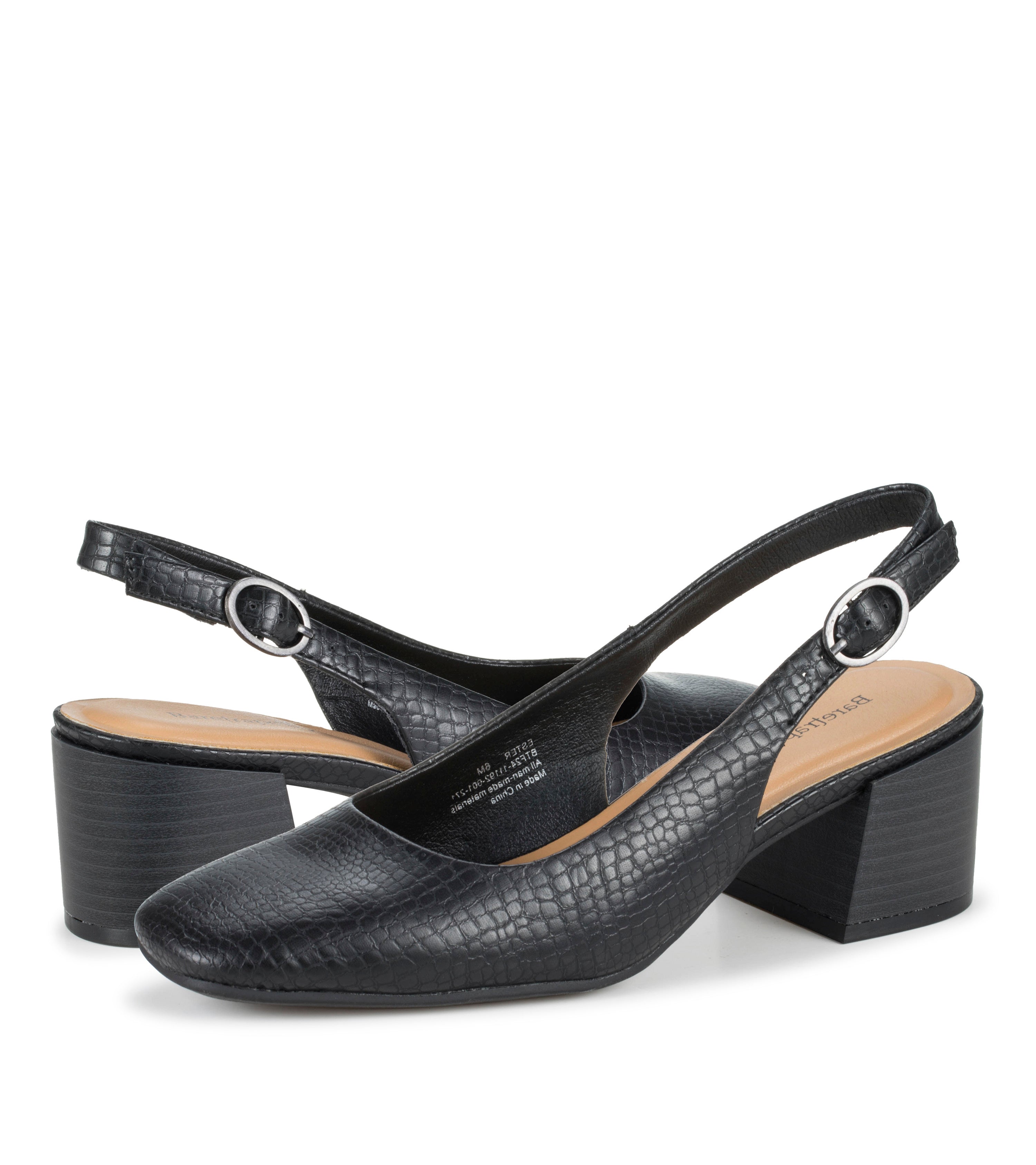  Ester Block Heel Slingback Pump、mySite、preschool7hills