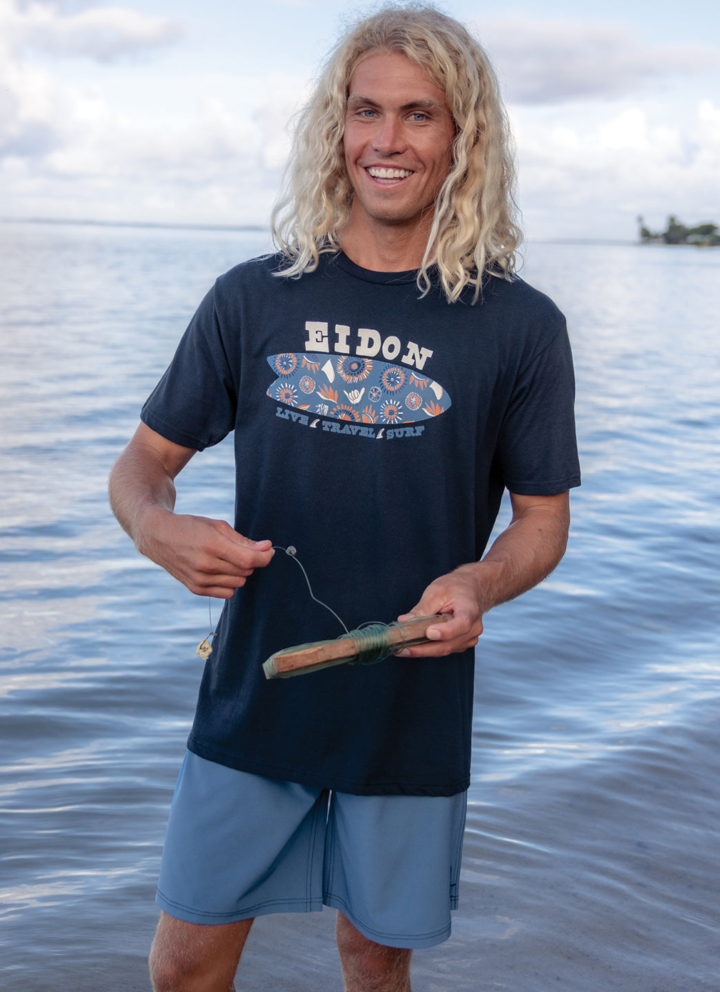 Eidon Men's 17 Creek Volley Swim Trunks、mySite、noshort