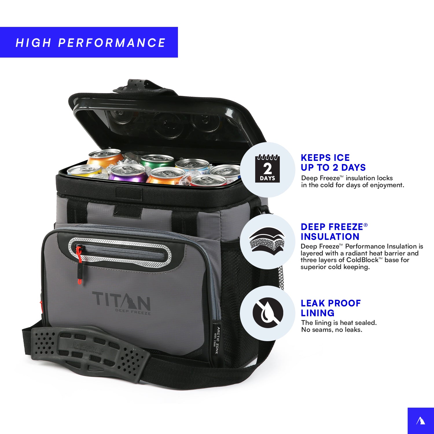 16 Can Zipperless HardBody® Cooler、mySite、noshort