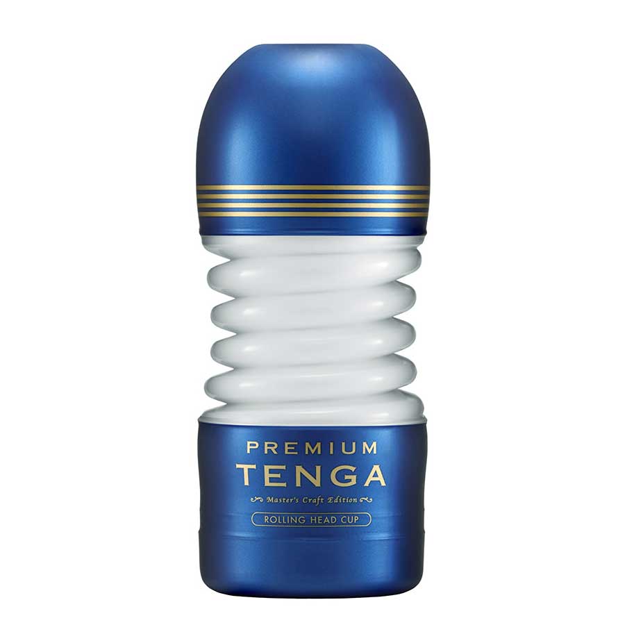 Tenga Premium Rolling Head Disposable Vacuum Cup Blue、mySite、bottomscart