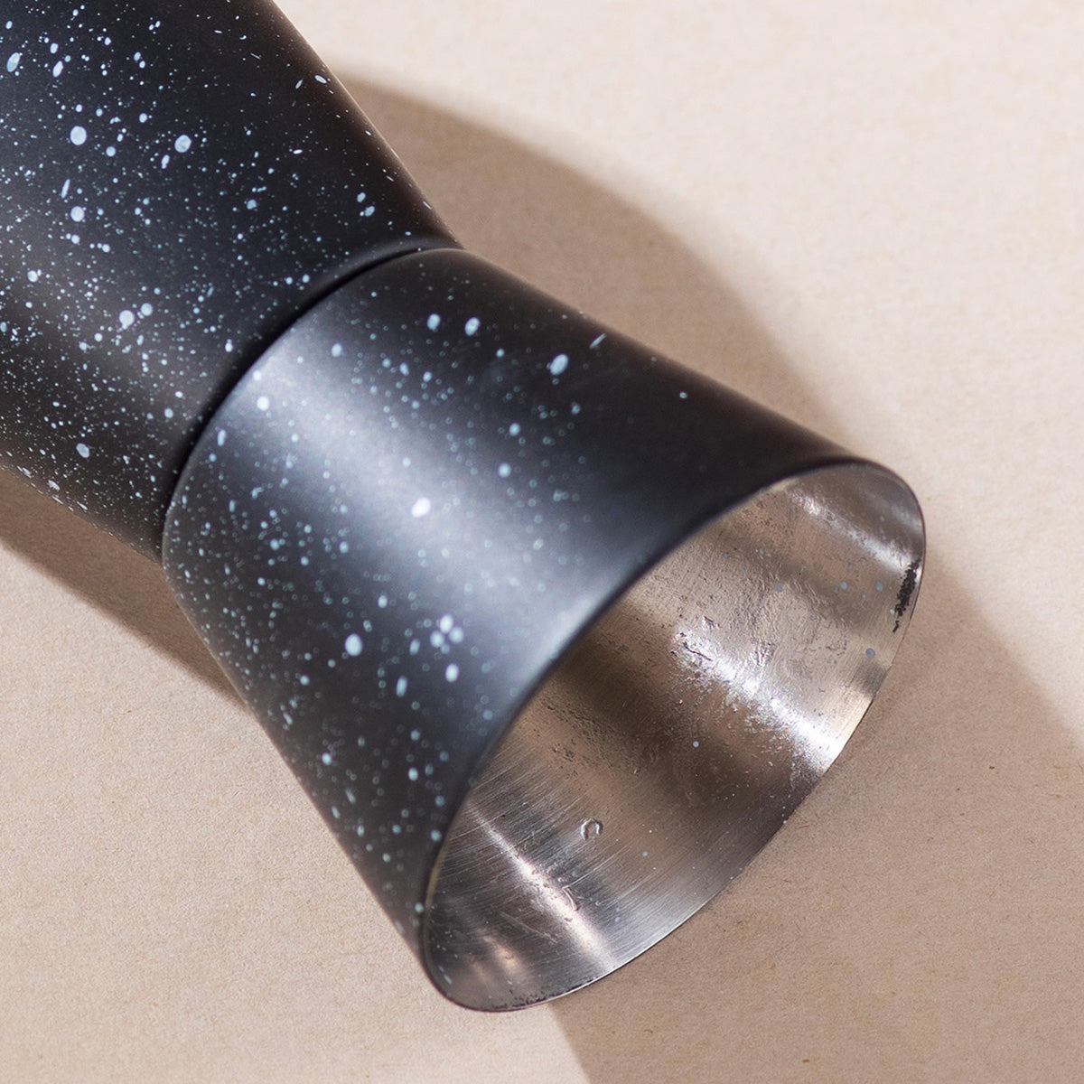 Stainless Steel Peg Measurer | Dual Sided | Black | 25 & 50 ml、mySite、camillekostekn