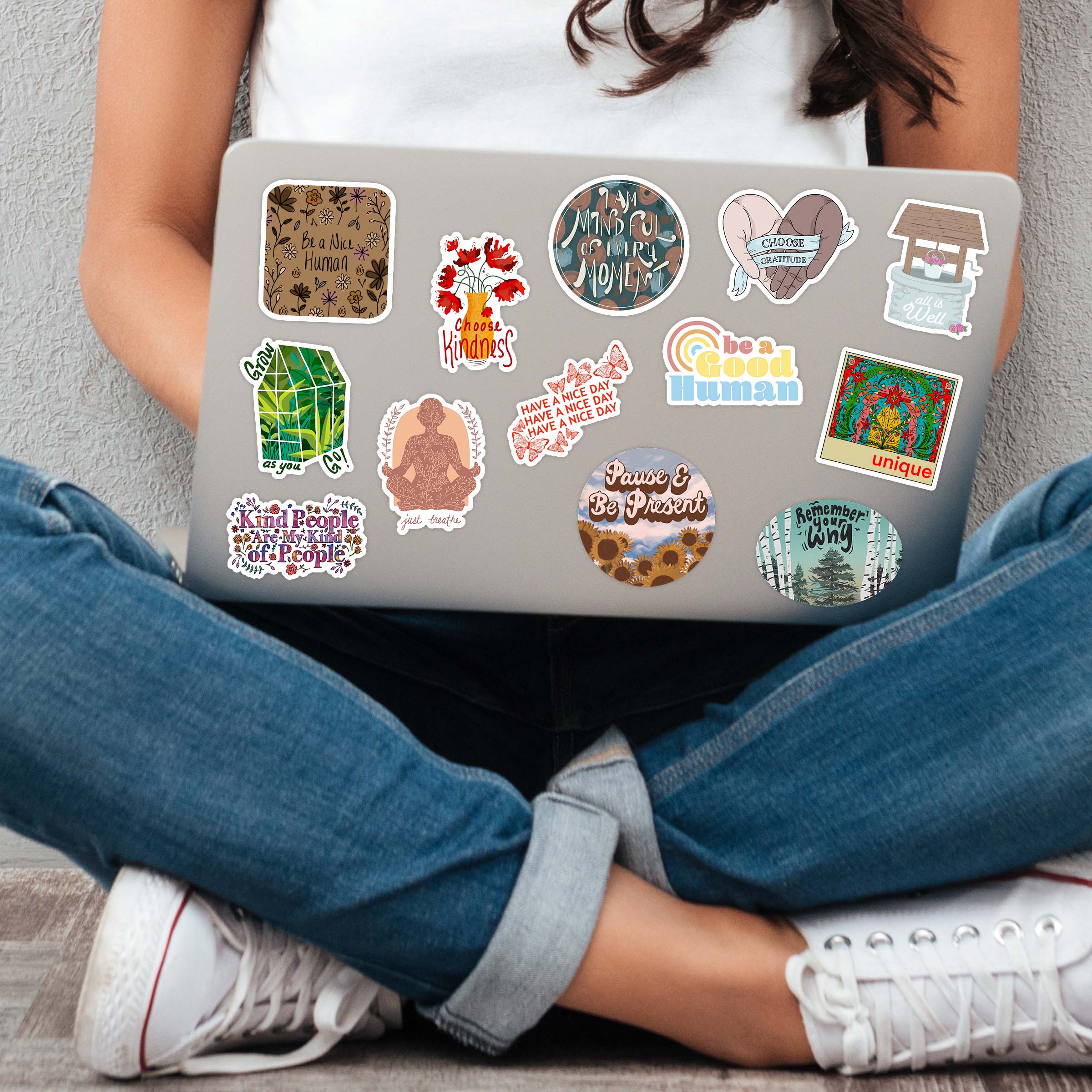  Positivity Stickers 21 Pack、mySite、ghnorth