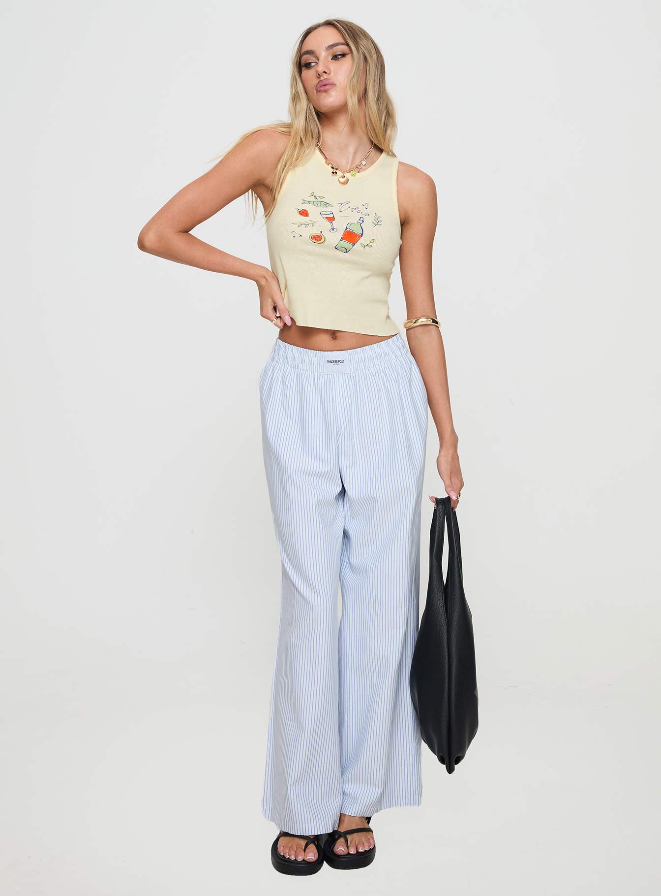 Music In The Park Tank Top Cream、mySite、solidvoid