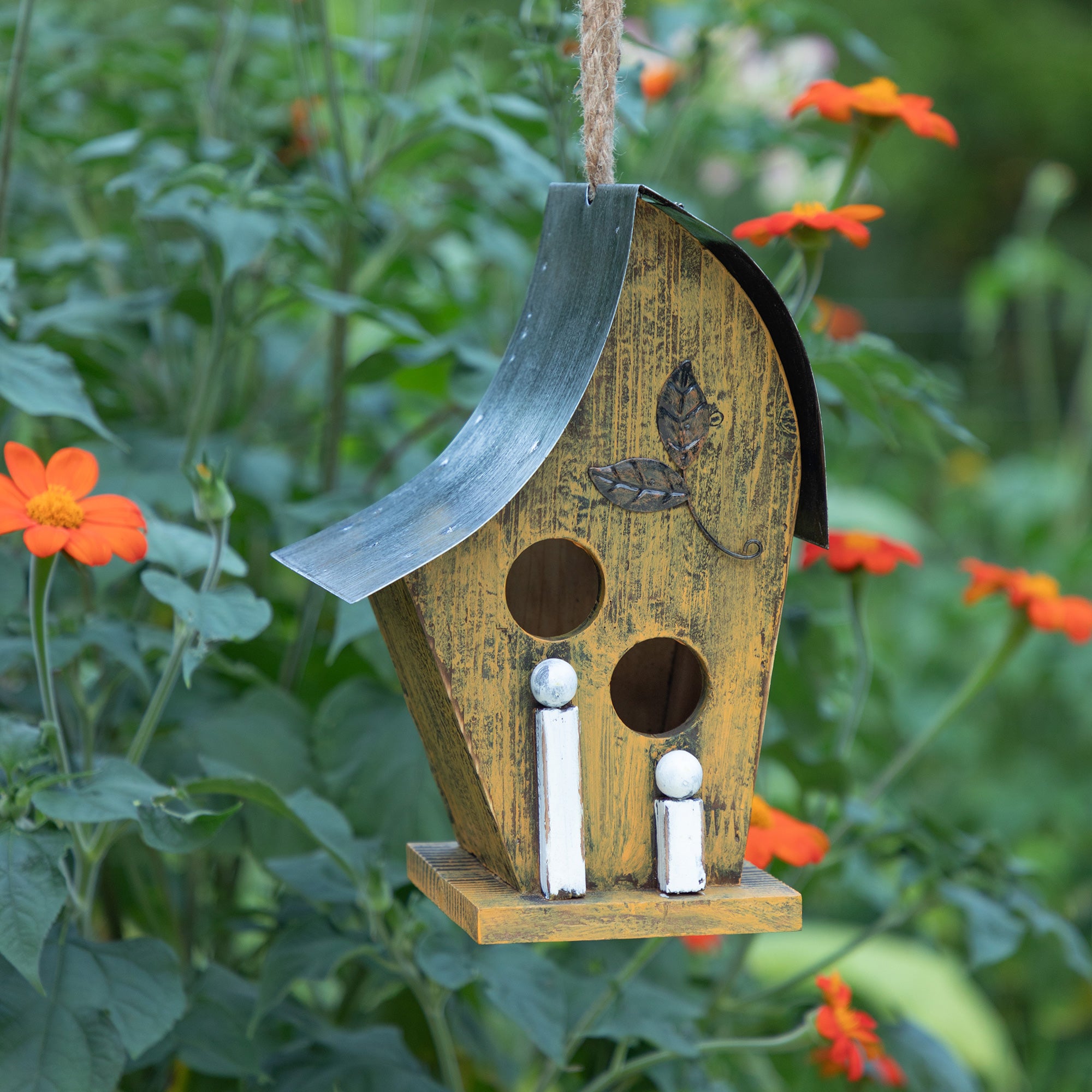 Rustic Artful Birdhouse、mySite、camillekostekn
